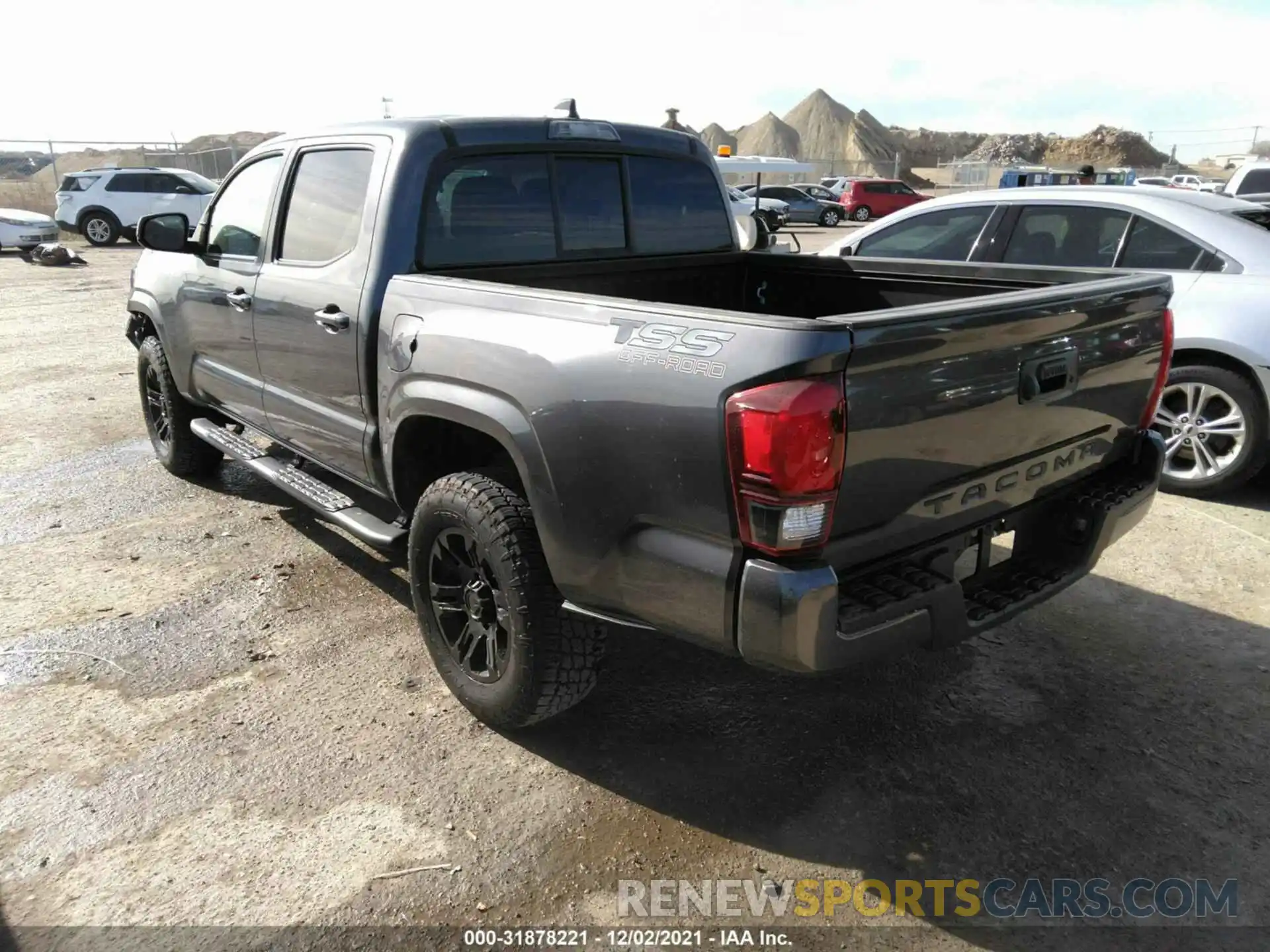 3 Photograph of a damaged car 3TYAX5GN9MT019703 TOYOTA TACOMA 2WD 2021