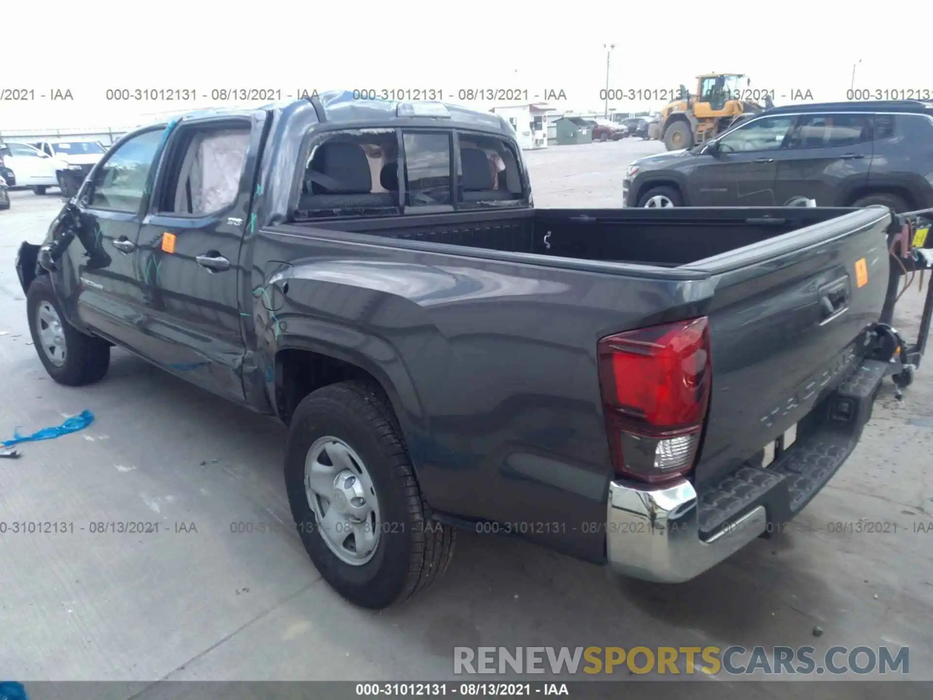 3 Photograph of a damaged car 3TYAX5GN9MT023699 TOYOTA TACOMA 2WD 2021