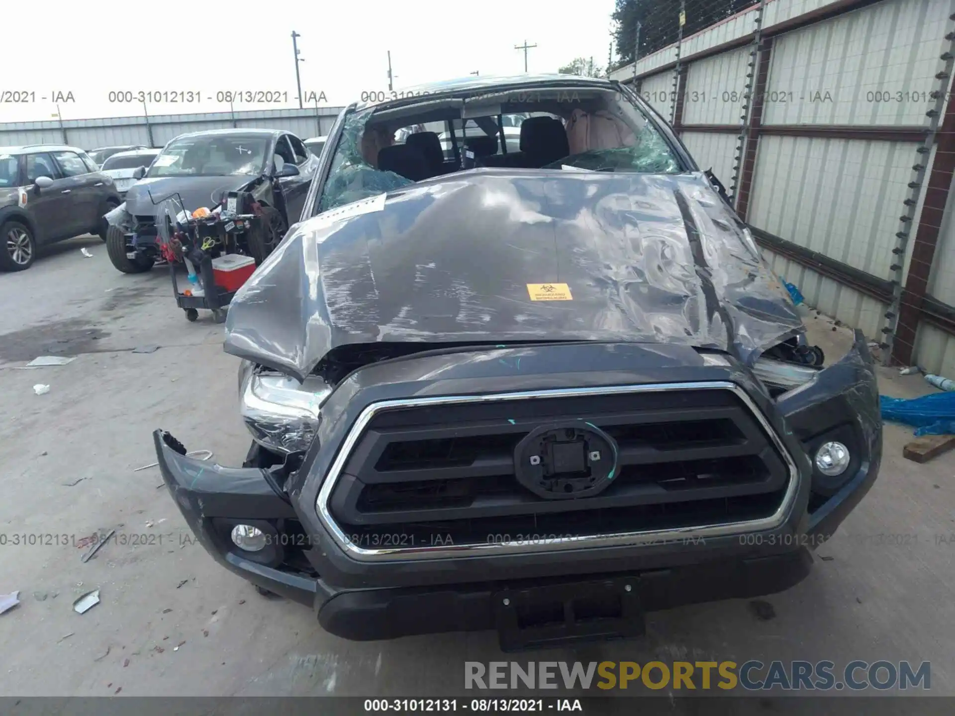 6 Photograph of a damaged car 3TYAX5GN9MT023699 TOYOTA TACOMA 2WD 2021