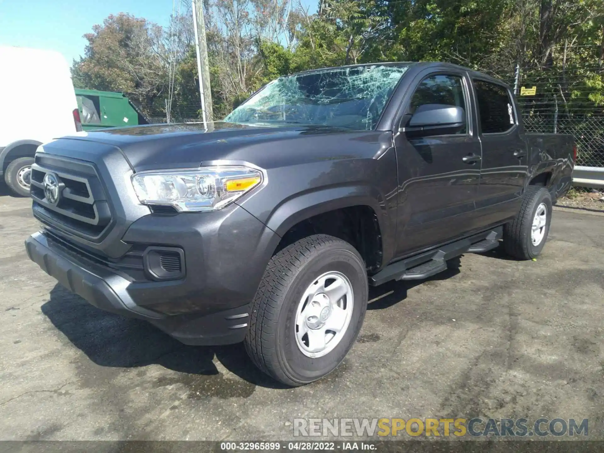 2 Photograph of a damaged car 3TYAX5GN9MT024433 TOYOTA TACOMA 2WD 2021