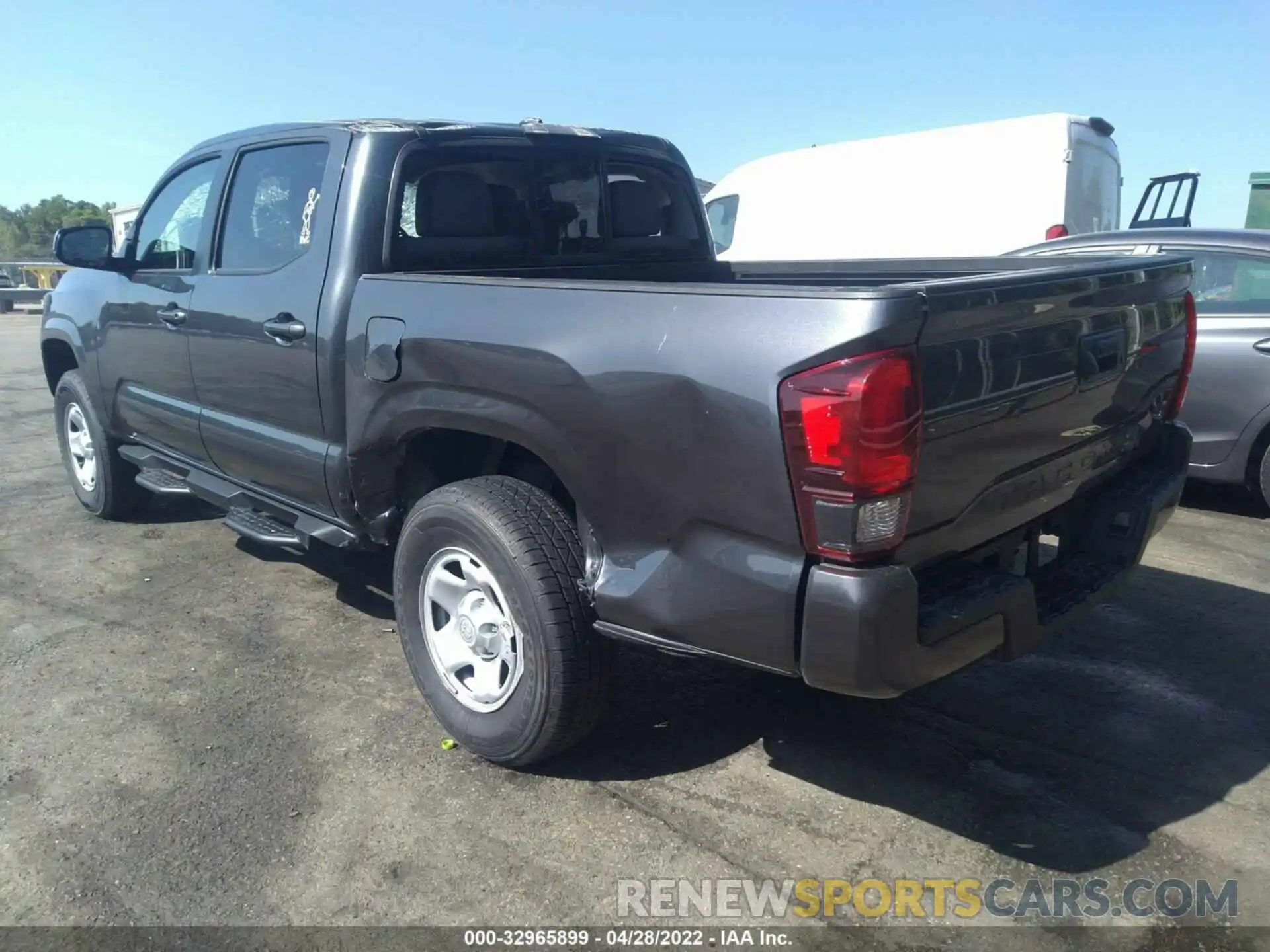 3 Photograph of a damaged car 3TYAX5GN9MT024433 TOYOTA TACOMA 2WD 2021