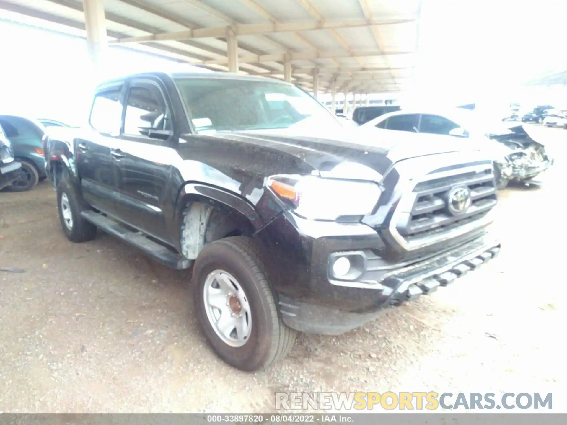 1 Photograph of a damaged car 3TYAX5GNXMT014722 TOYOTA TACOMA 2WD 2021