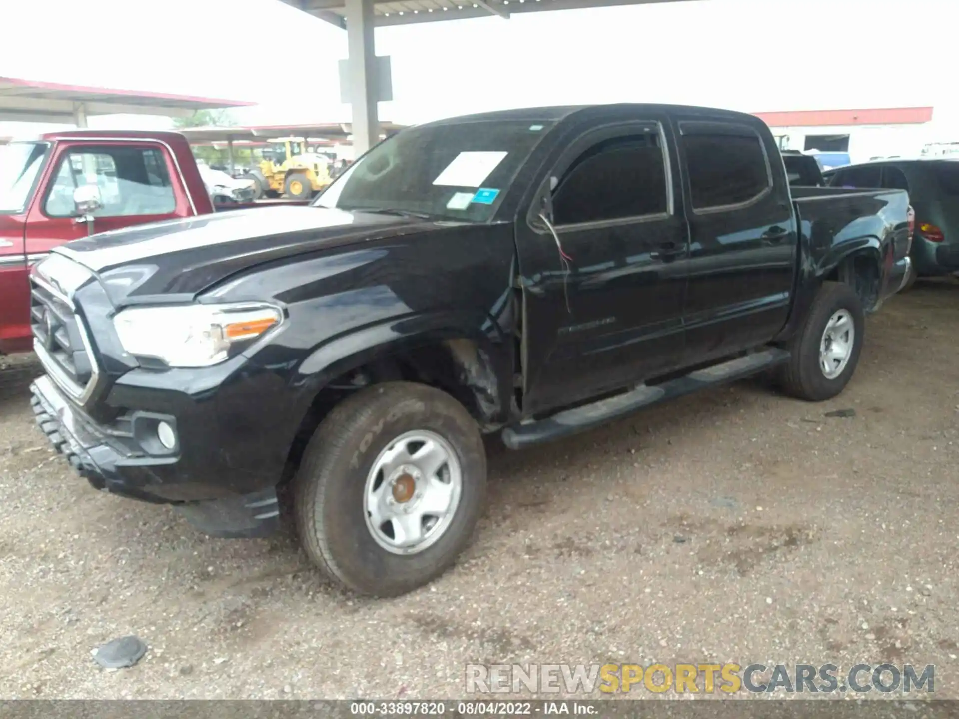 2 Photograph of a damaged car 3TYAX5GNXMT014722 TOYOTA TACOMA 2WD 2021