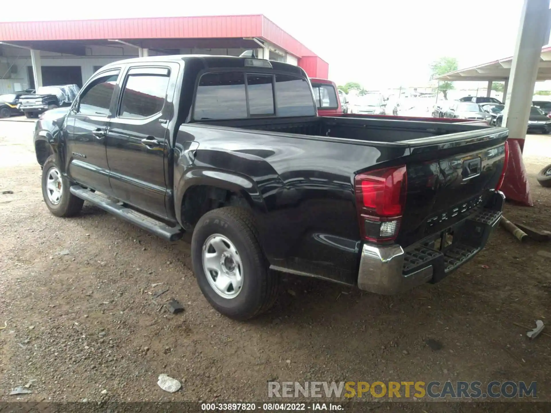 3 Photograph of a damaged car 3TYAX5GNXMT014722 TOYOTA TACOMA 2WD 2021