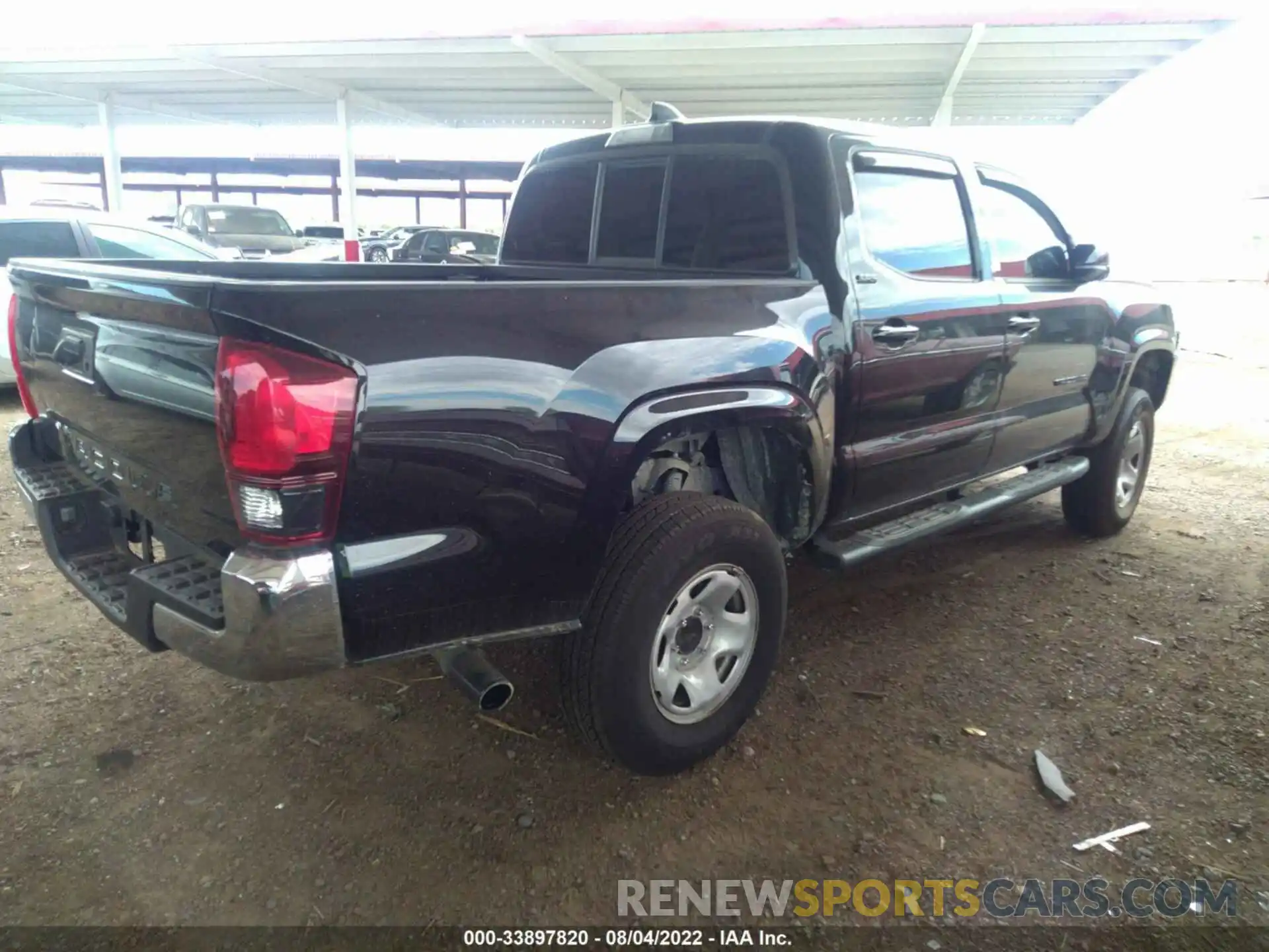 4 Photograph of a damaged car 3TYAX5GNXMT014722 TOYOTA TACOMA 2WD 2021