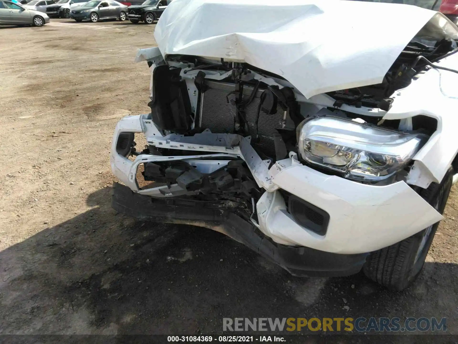 6 Photograph of a damaged car 3TYAX5GNXMT016535 TOYOTA TACOMA 2WD 2021