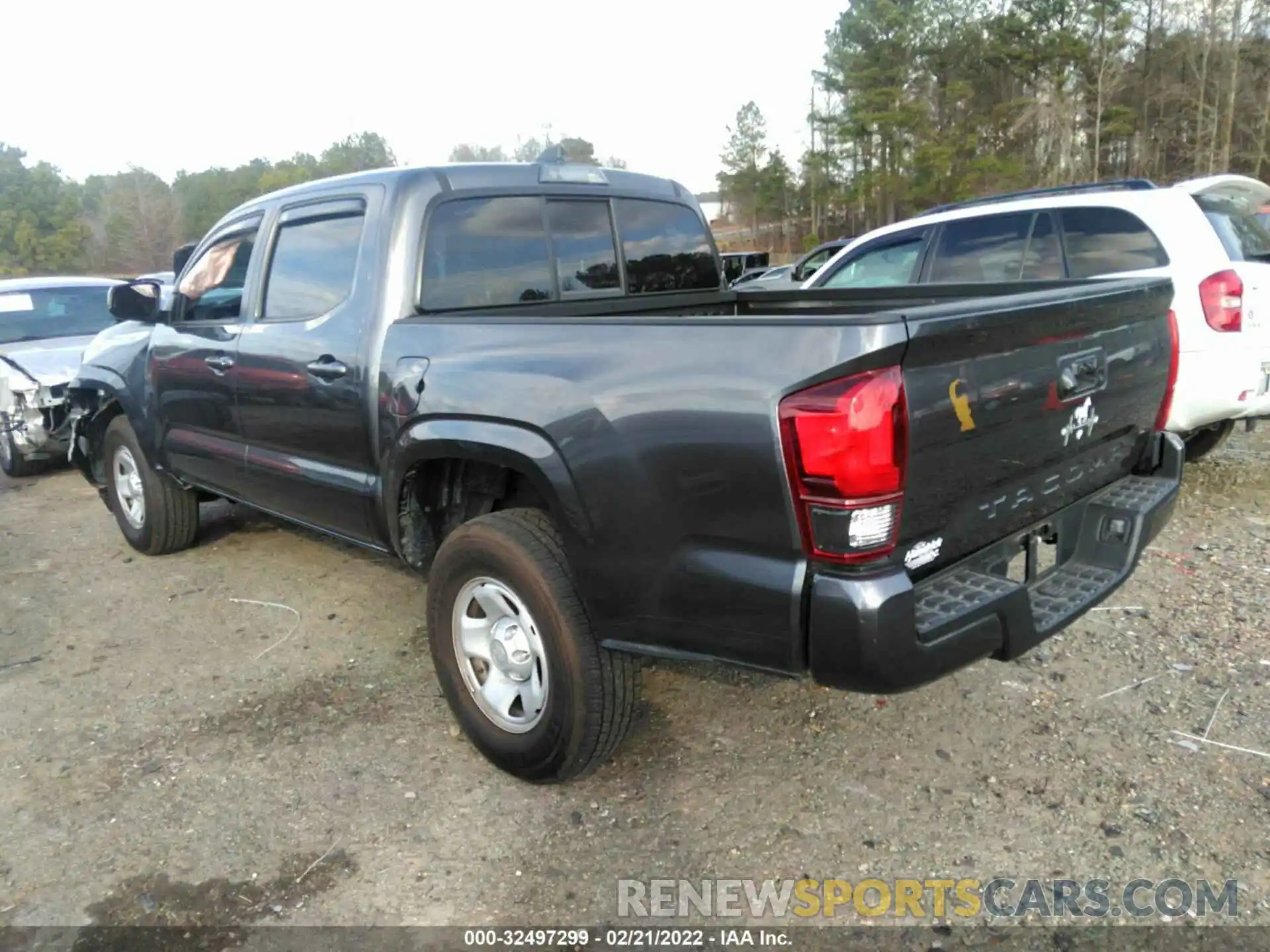 3 Photograph of a damaged car 3TYAX5GNXMT020553 TOYOTA TACOMA 2WD 2021