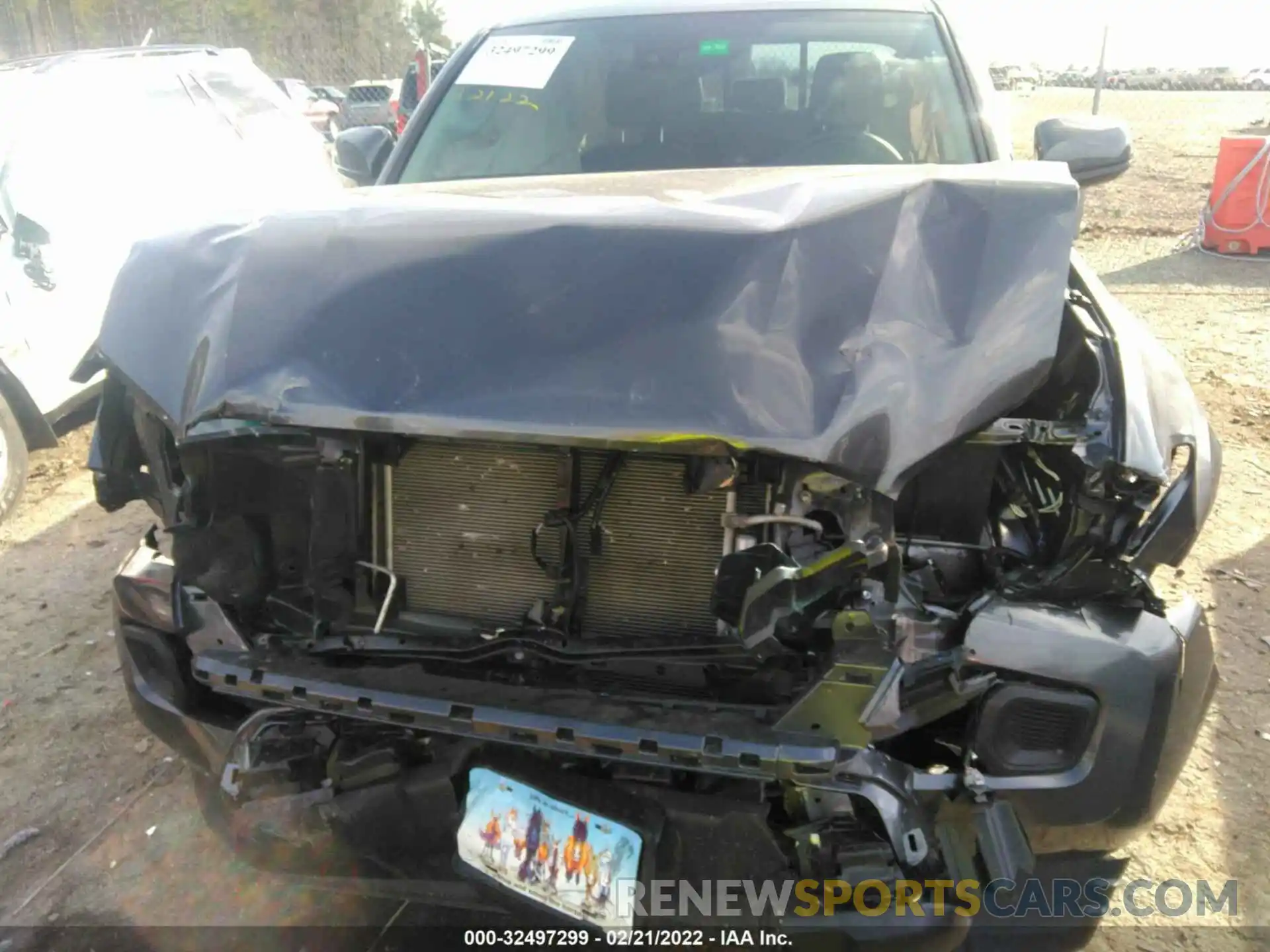 6 Photograph of a damaged car 3TYAX5GNXMT020553 TOYOTA TACOMA 2WD 2021