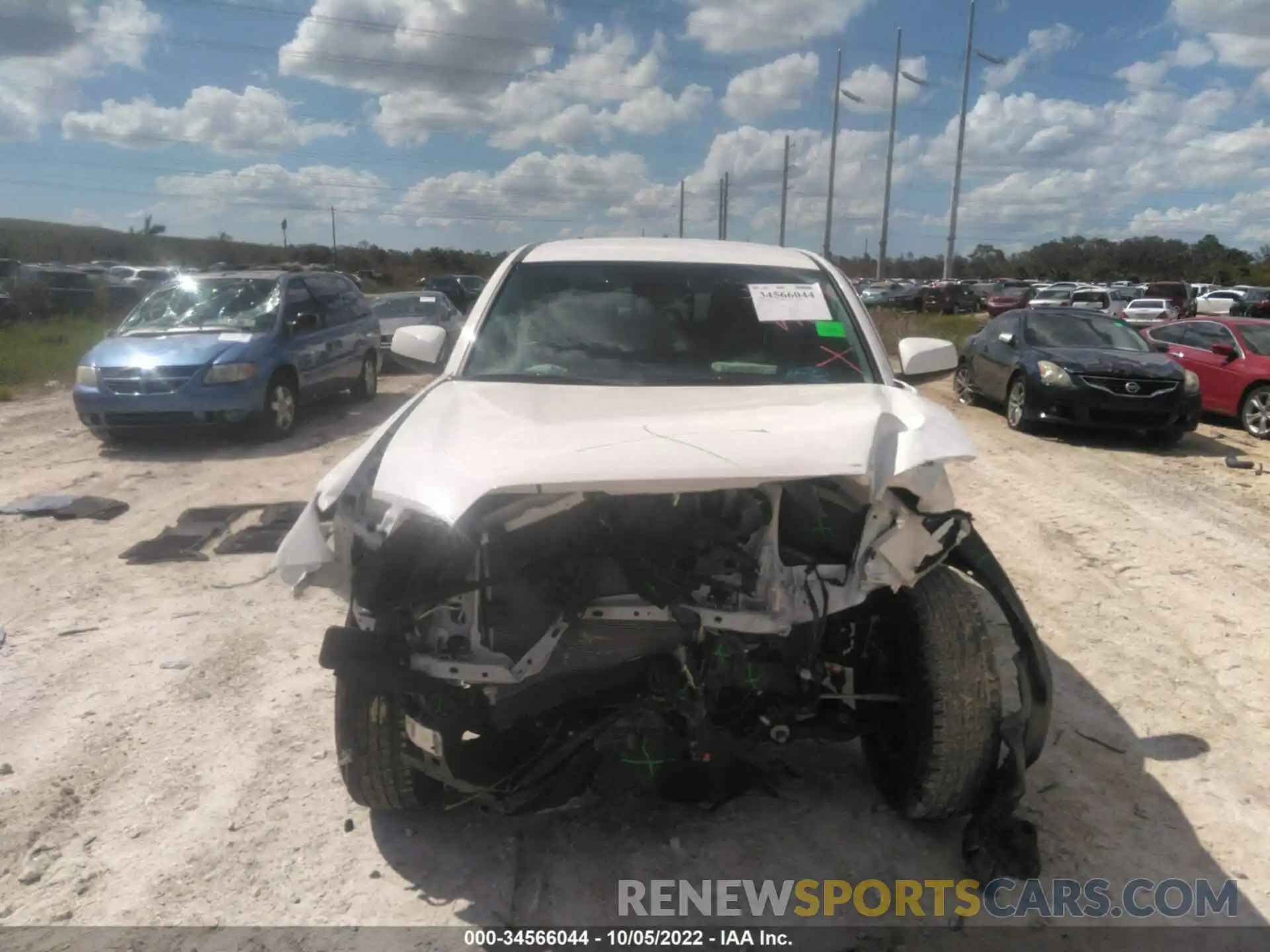 6 Photograph of a damaged car 3TYAX5GNXMT022383 TOYOTA TACOMA 2WD 2021