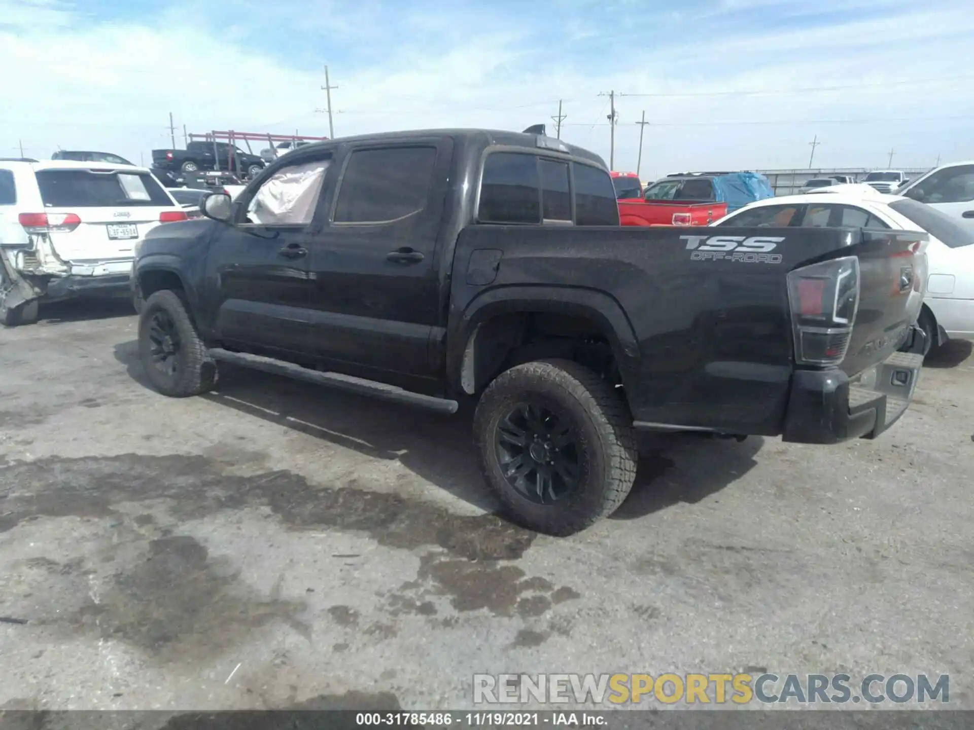 3 Photograph of a damaged car 3TYAX5GNXMT029687 TOYOTA TACOMA 2WD 2021