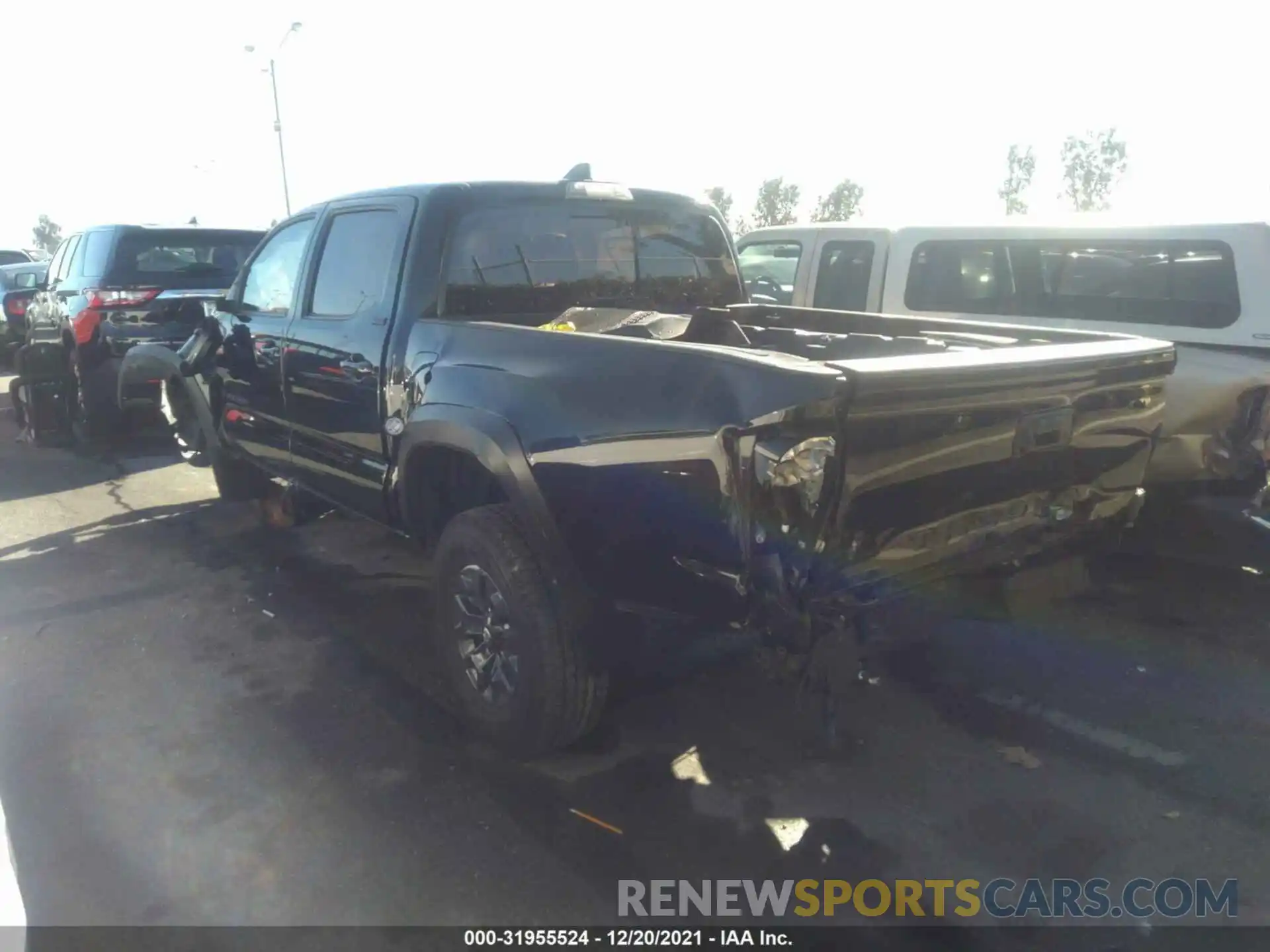 3 Фотография поврежденного автомобиля 3TYAZ5CN0MT002580 TOYOTA TACOMA 2WD 2021