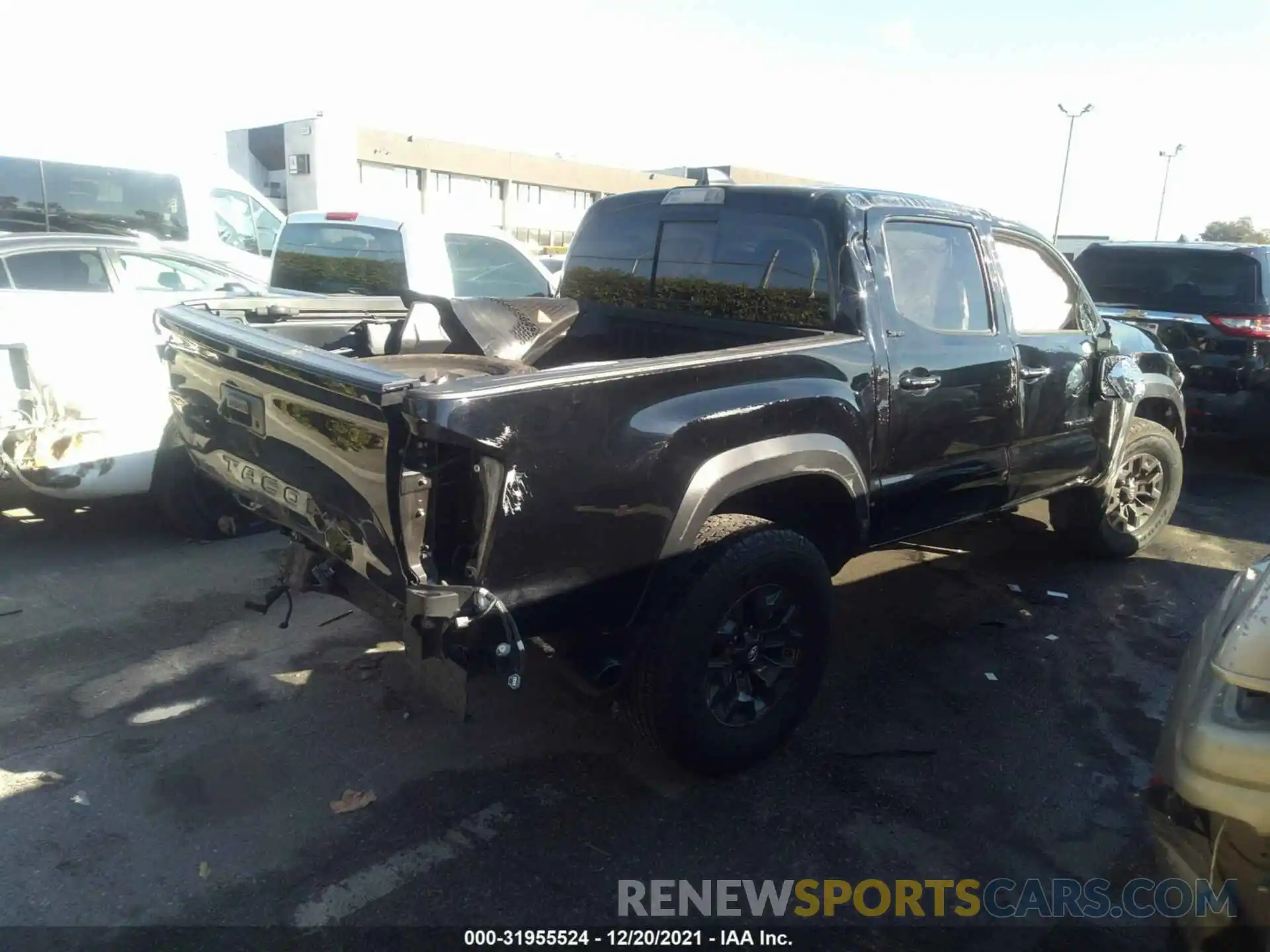 4 Фотография поврежденного автомобиля 3TYAZ5CN0MT002580 TOYOTA TACOMA 2WD 2021