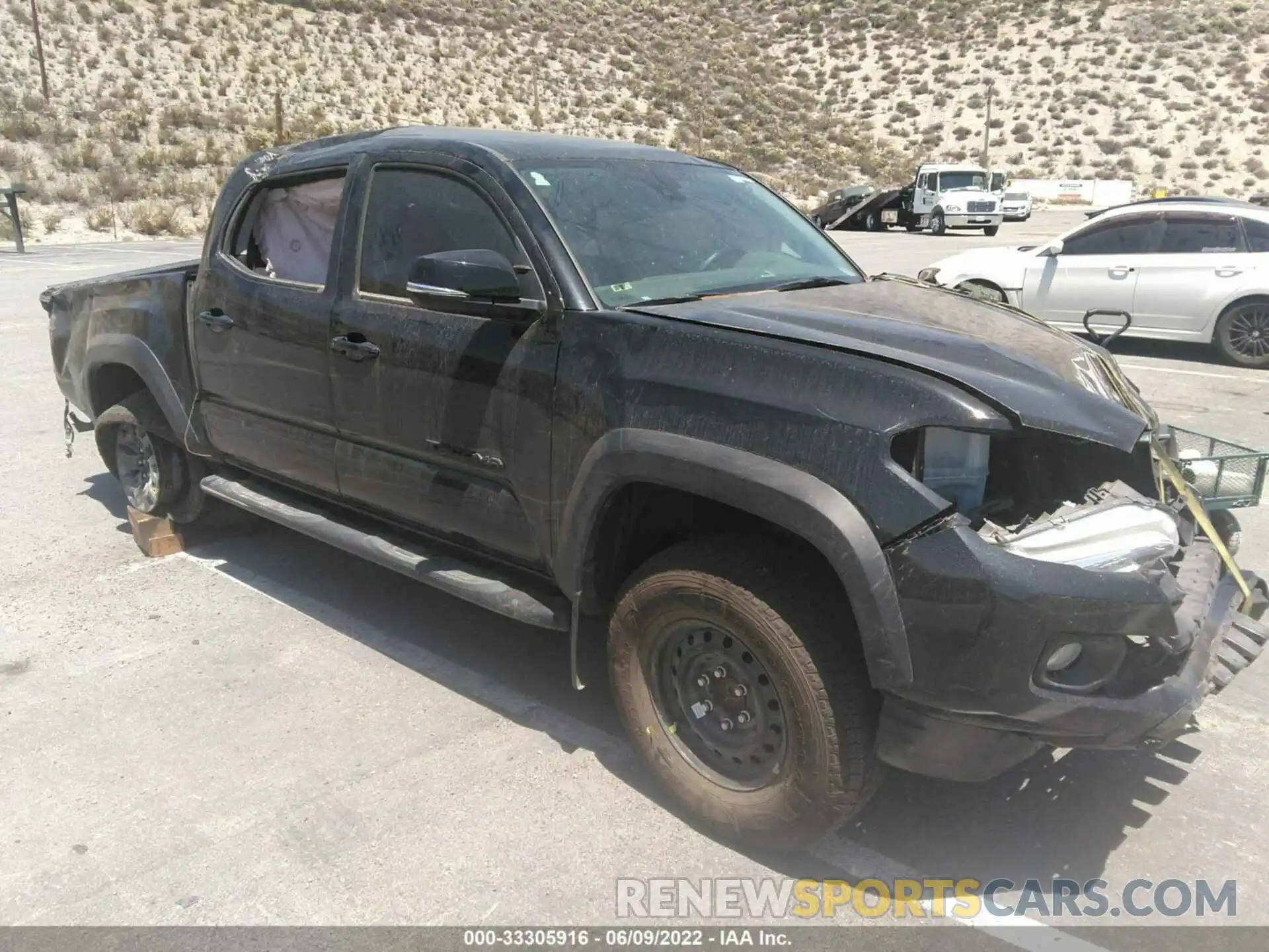 1 Photograph of a damaged car 3TYAZ5CN1MT002829 TOYOTA TACOMA 2WD 2021