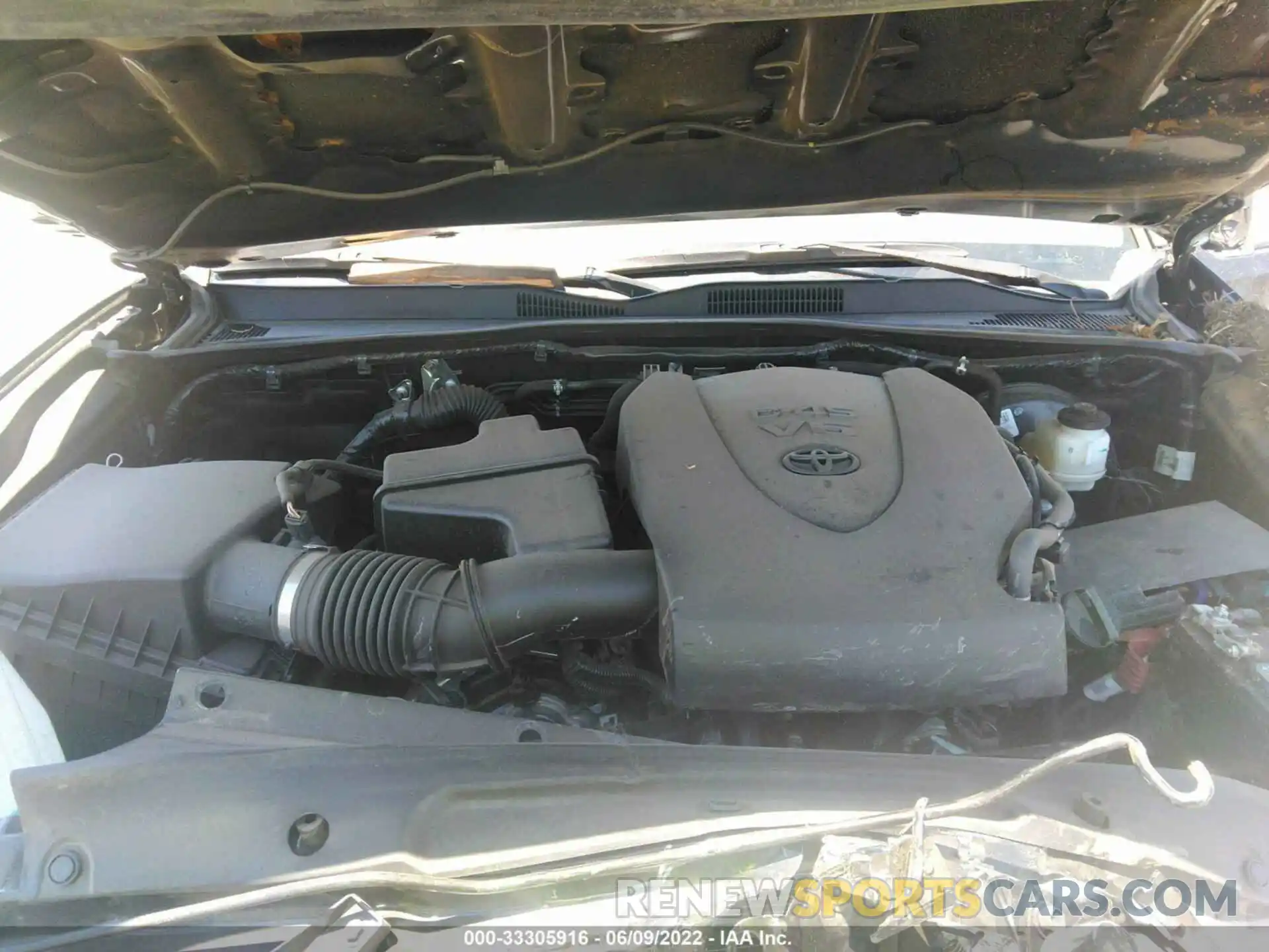 10 Photograph of a damaged car 3TYAZ5CN1MT002829 TOYOTA TACOMA 2WD 2021