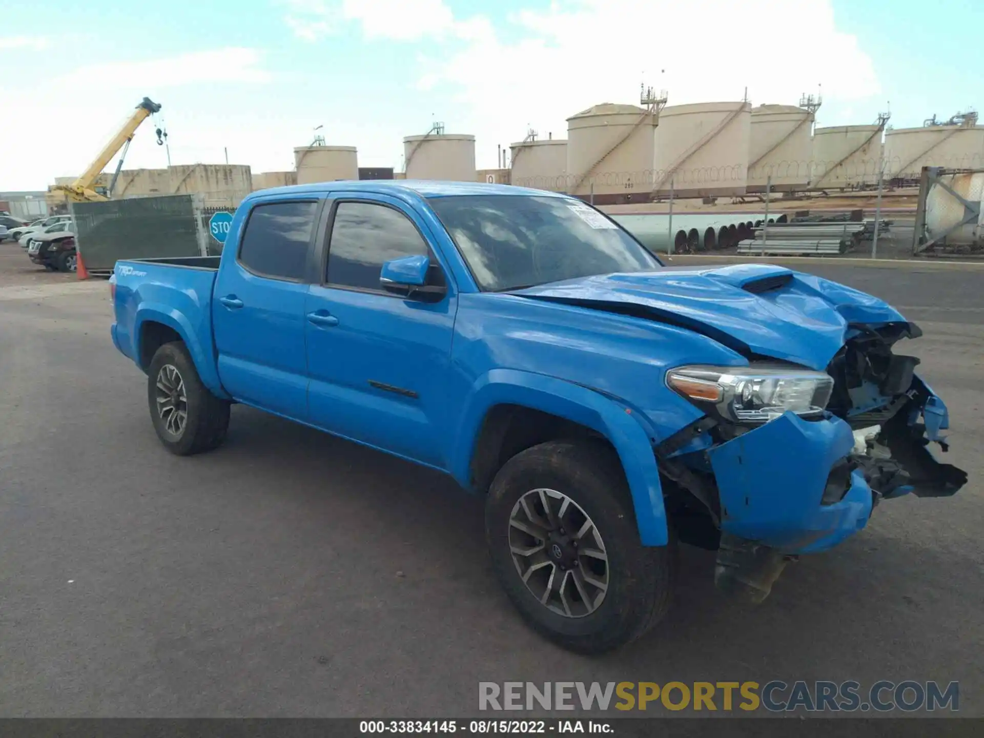 1 Фотография поврежденного автомобиля 3TYAZ5CN1MT006315 TOYOTA TACOMA 2WD 2021