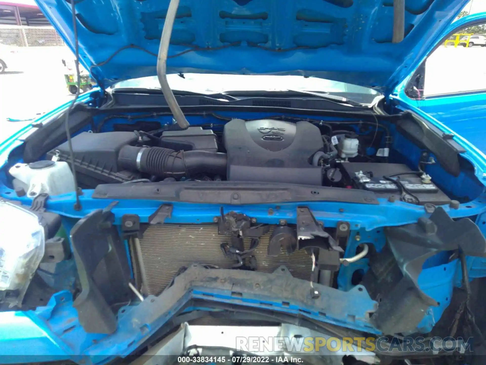 10 Фотография поврежденного автомобиля 3TYAZ5CN1MT006315 TOYOTA TACOMA 2WD 2021