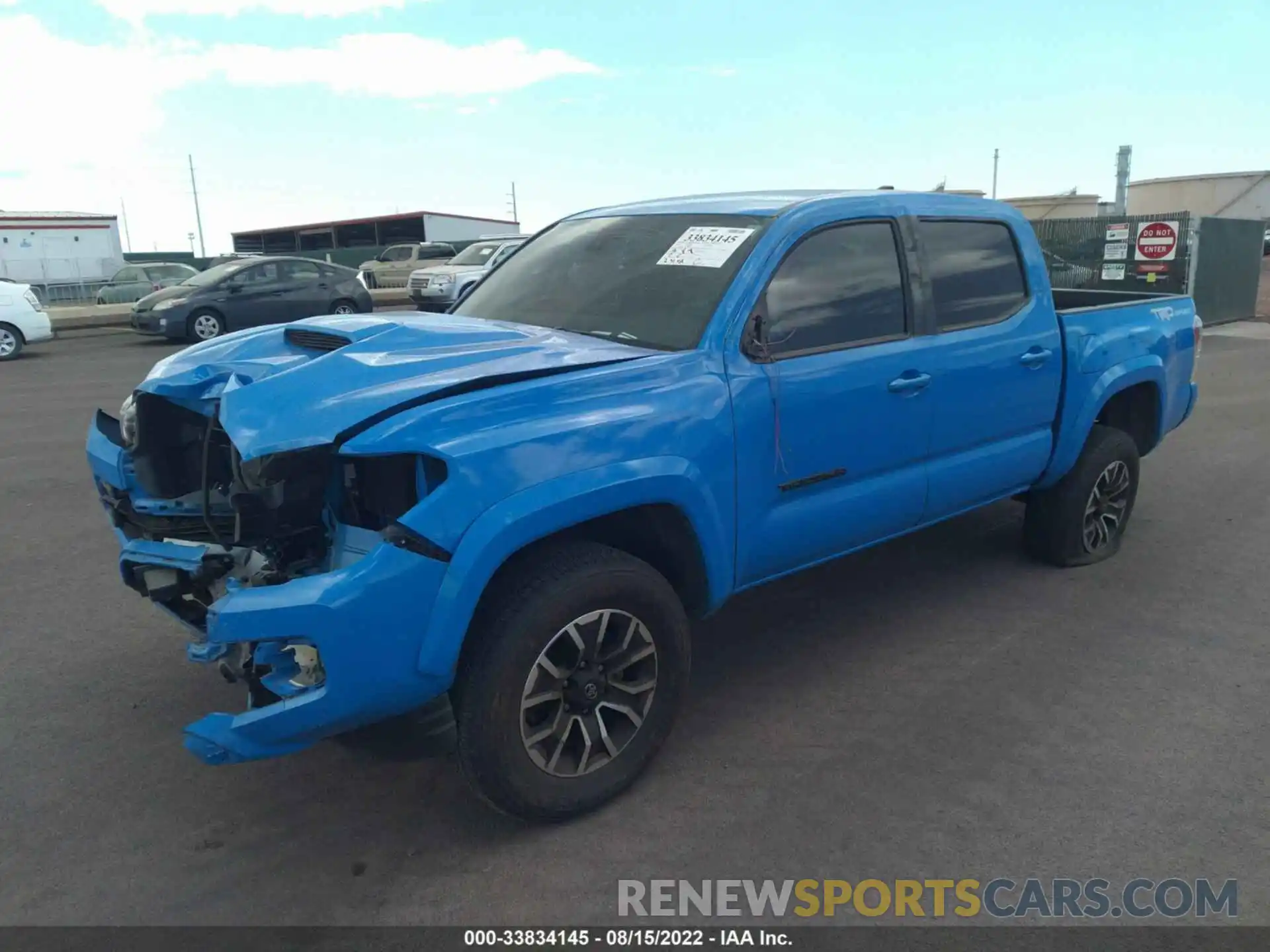 2 Фотография поврежденного автомобиля 3TYAZ5CN1MT006315 TOYOTA TACOMA 2WD 2021