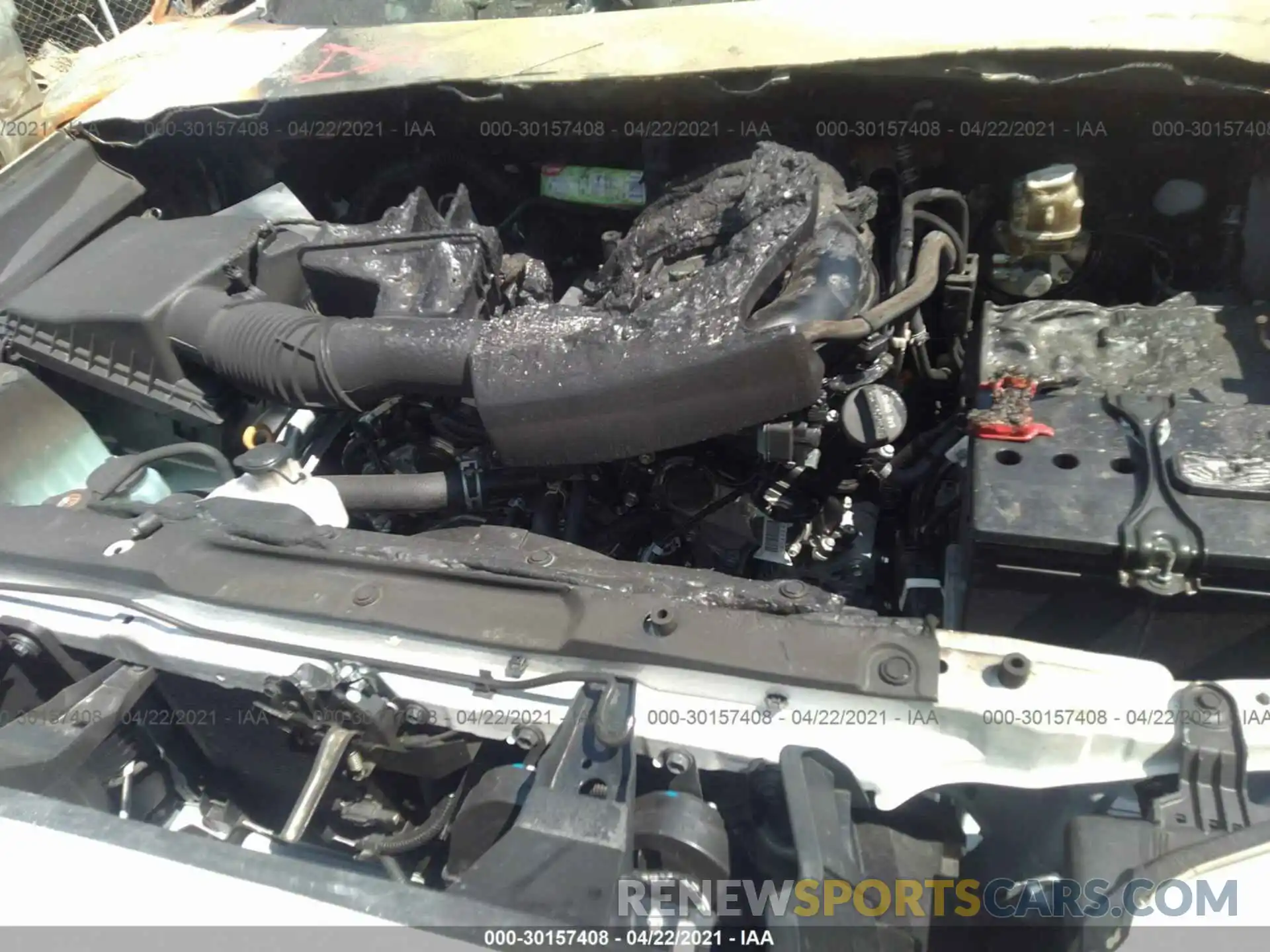 10 Photograph of a damaged car 3TYAZ5CN3MT004176 TOYOTA TACOMA 2WD 2021