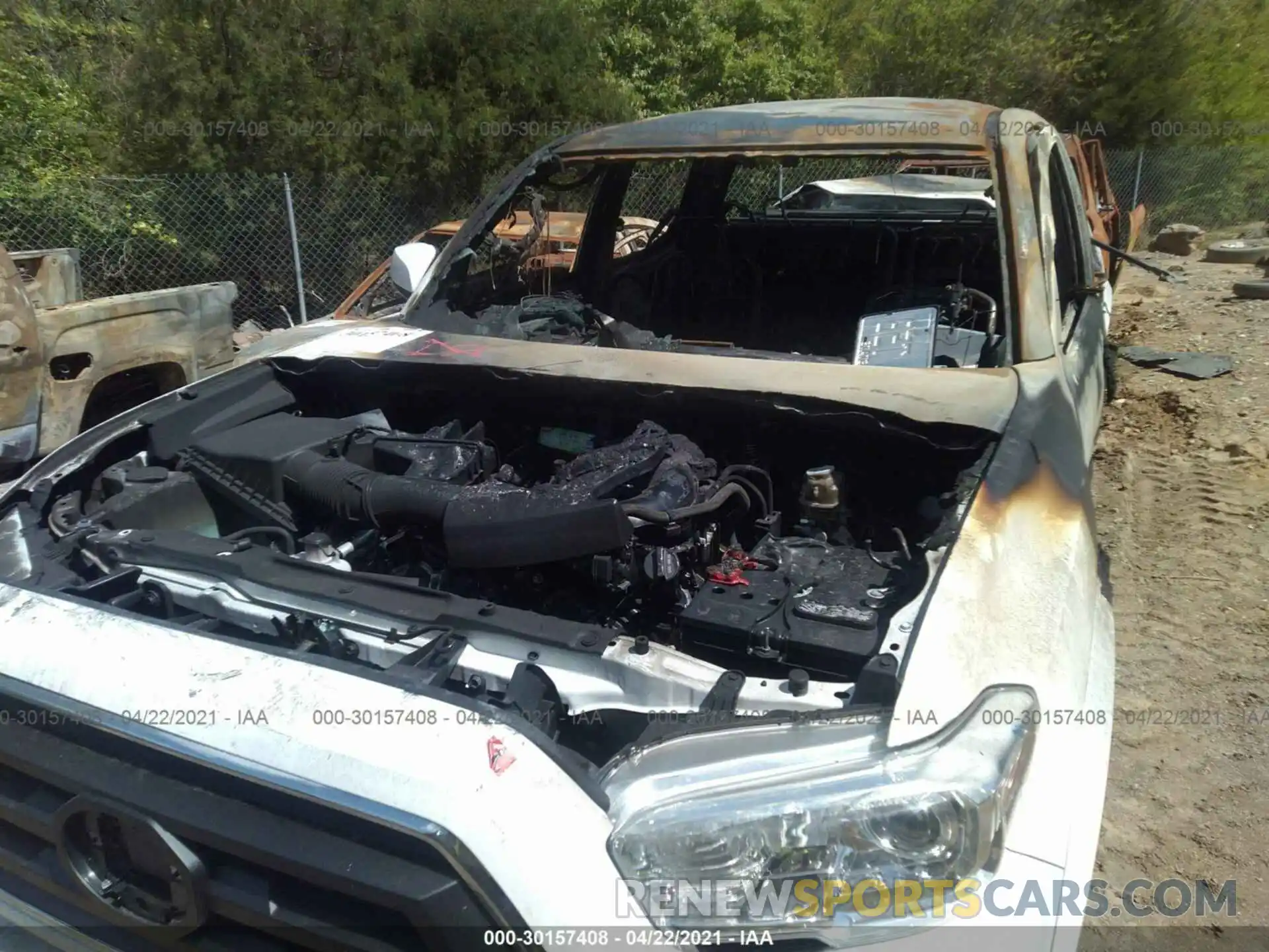 6 Photograph of a damaged car 3TYAZ5CN3MT004176 TOYOTA TACOMA 2WD 2021