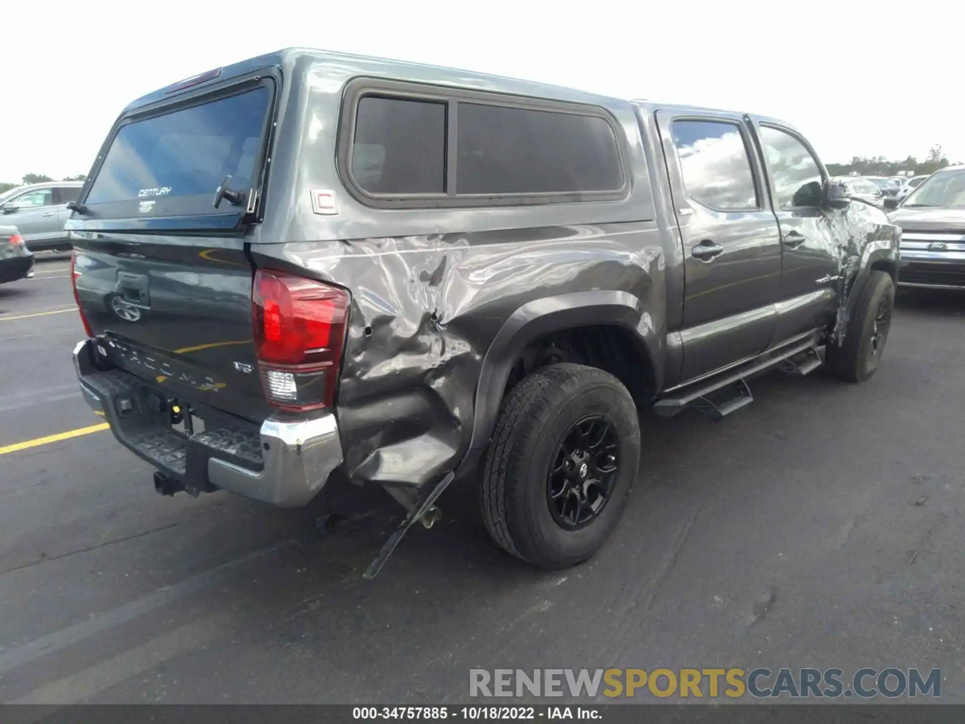 4 Photograph of a damaged car 3TYAZ5CN5MT004552 TOYOTA TACOMA 2WD 2021