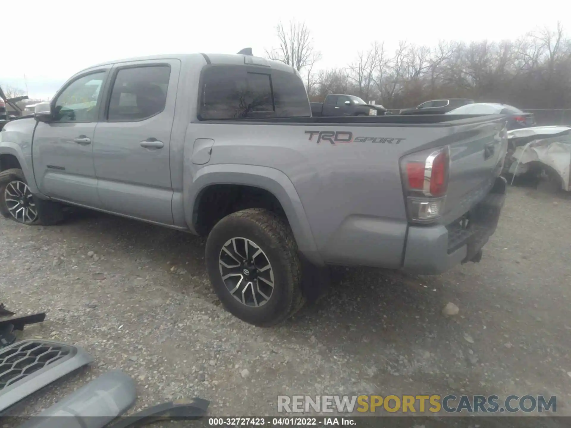 3 Photograph of a damaged car 3TYAZ5CN5MT005586 TOYOTA TACOMA 2WD 2021