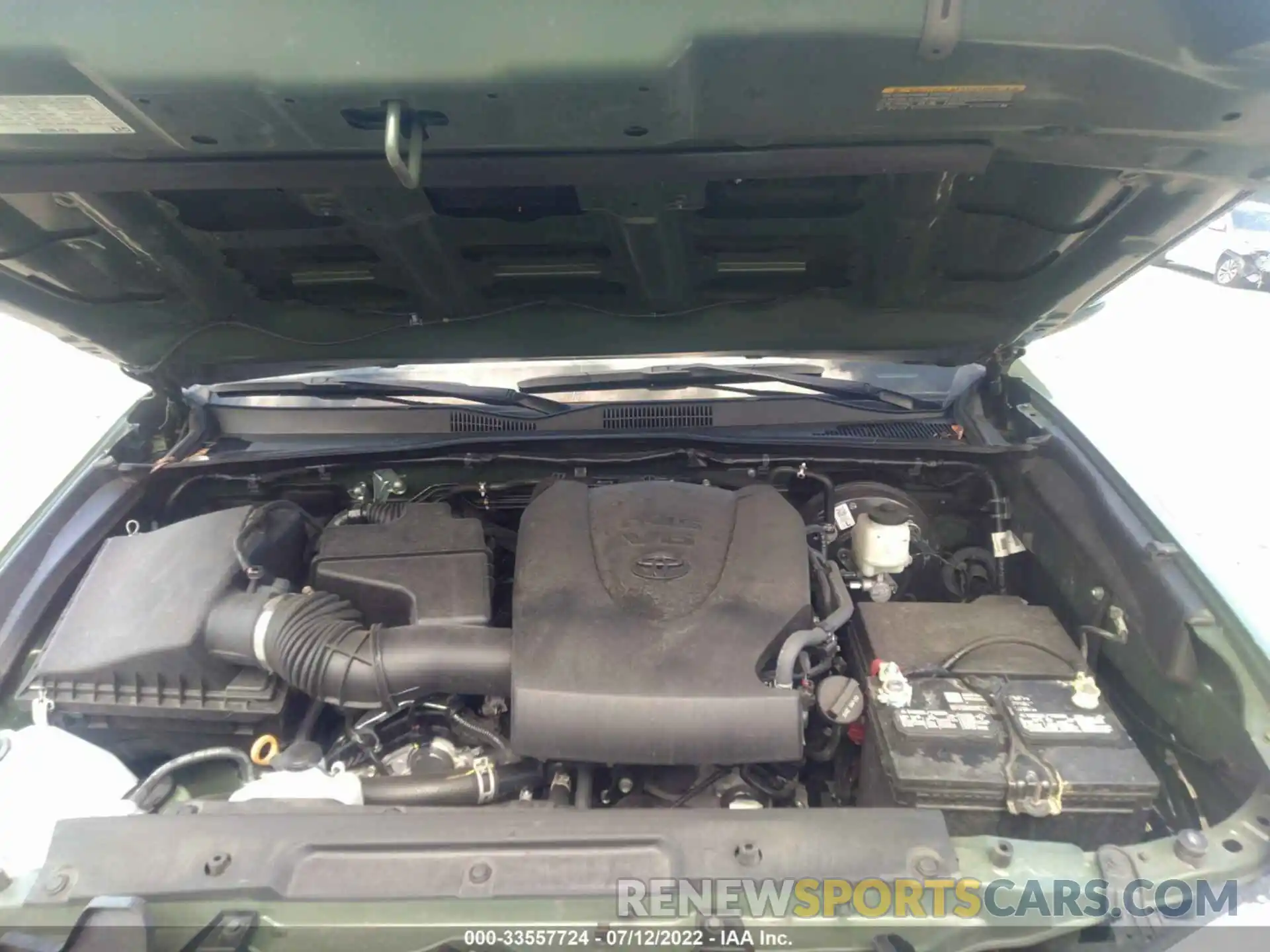 10 Photograph of a damaged car 3TYAZ5CN8MT005971 TOYOTA TACOMA 2WD 2021