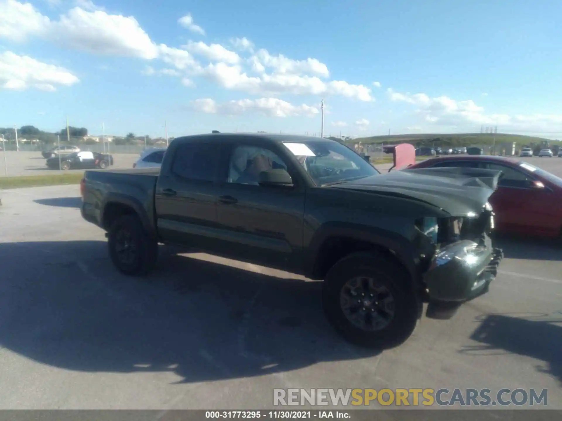 1 Photograph of a damaged car 3TYAZ5CN8MT007803 TOYOTA TACOMA 2WD 2021