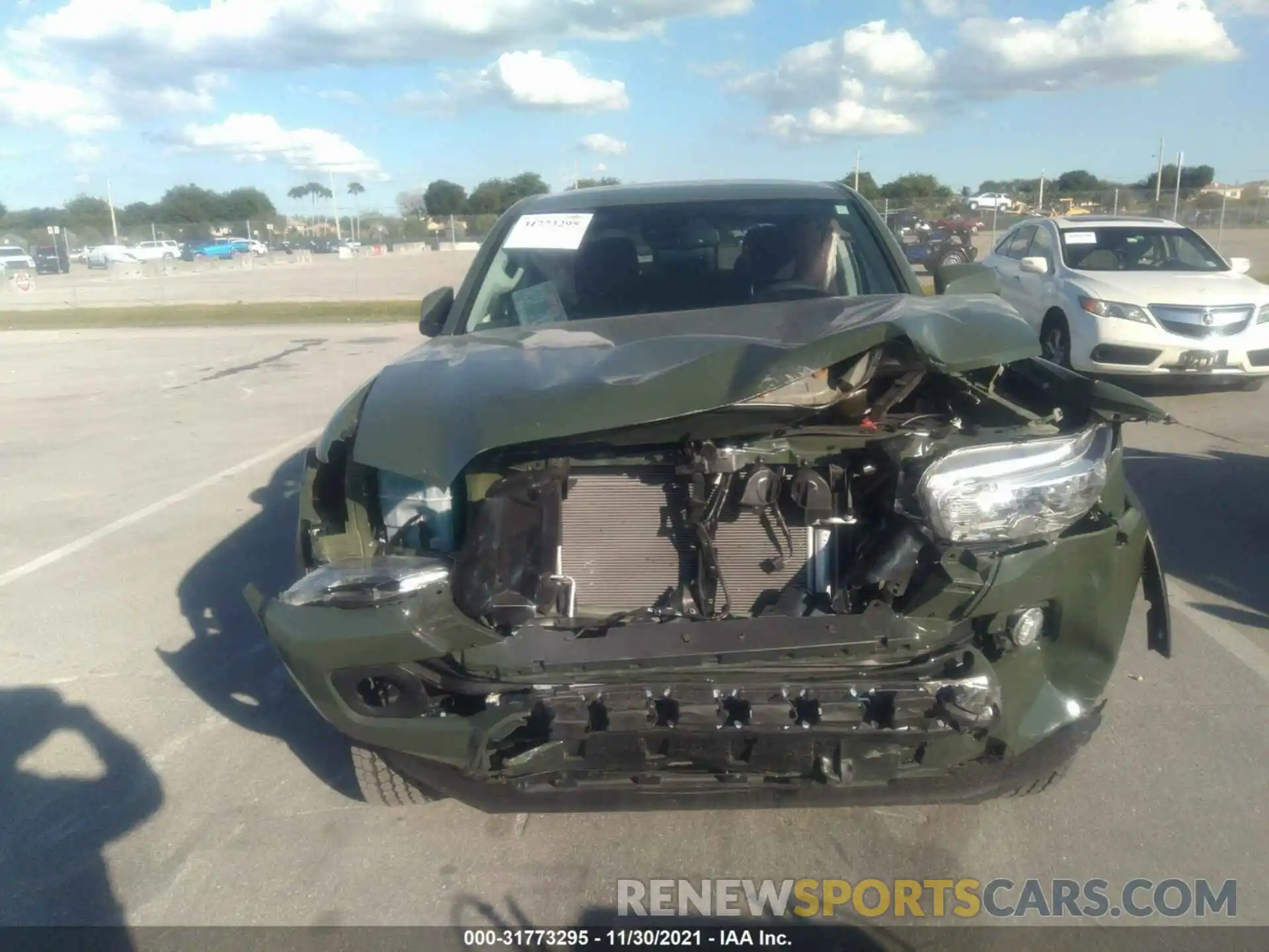 6 Photograph of a damaged car 3TYAZ5CN8MT007803 TOYOTA TACOMA 2WD 2021