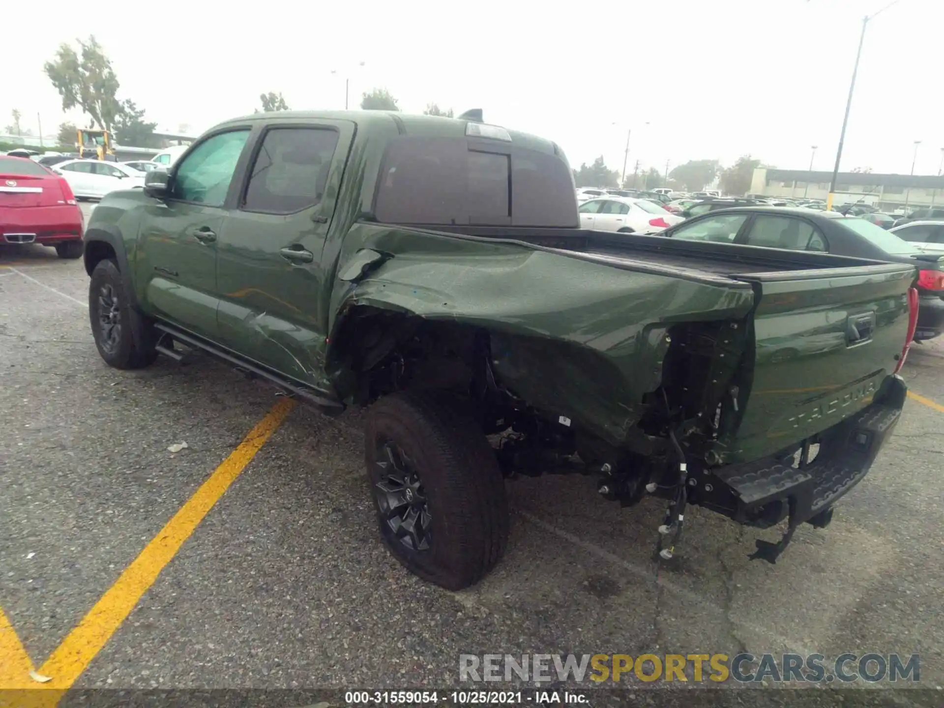 3 Photograph of a damaged car 3TYAZ5CN9MT005011 TOYOTA TACOMA 2WD 2021