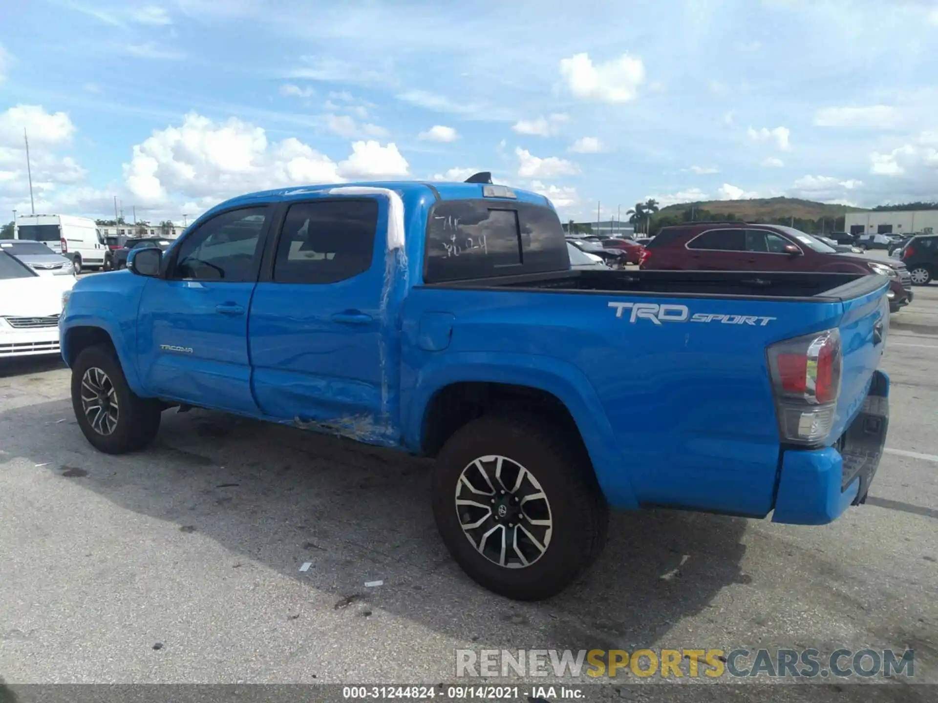 6 Photograph of a damaged car 3TYAZ5CNXMT007110 TOYOTA TACOMA 2WD 2021