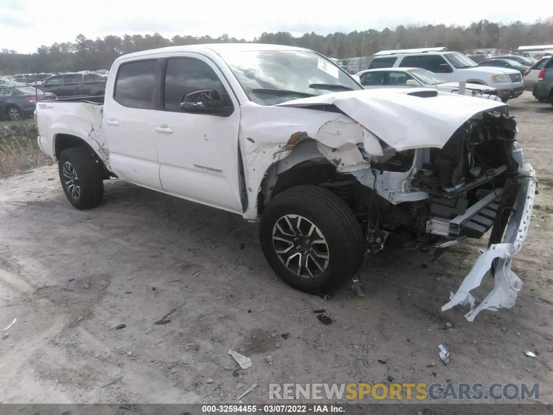 6 Photograph of a damaged car 3TYBZ5DN0MT000265 TOYOTA TACOMA 2WD 2021