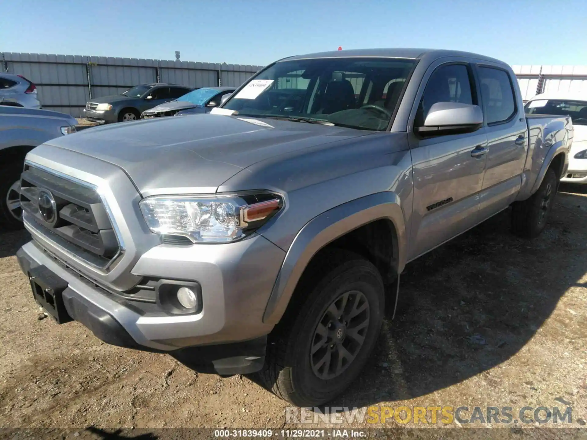 2 Photograph of a damaged car 3TYBZ5DN0MT000802 TOYOTA TACOMA 2WD 2021