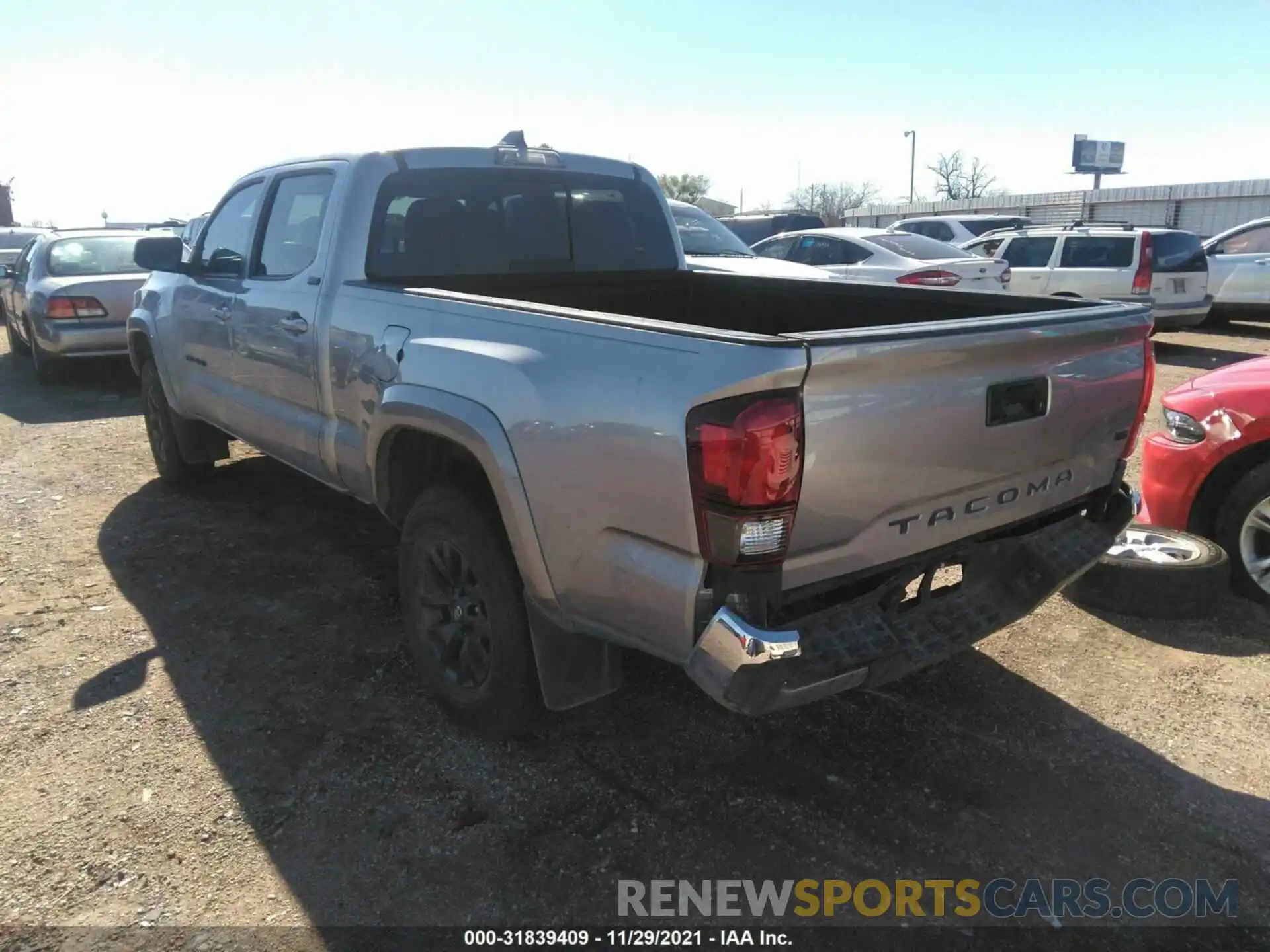 3 Photograph of a damaged car 3TYBZ5DN0MT000802 TOYOTA TACOMA 2WD 2021