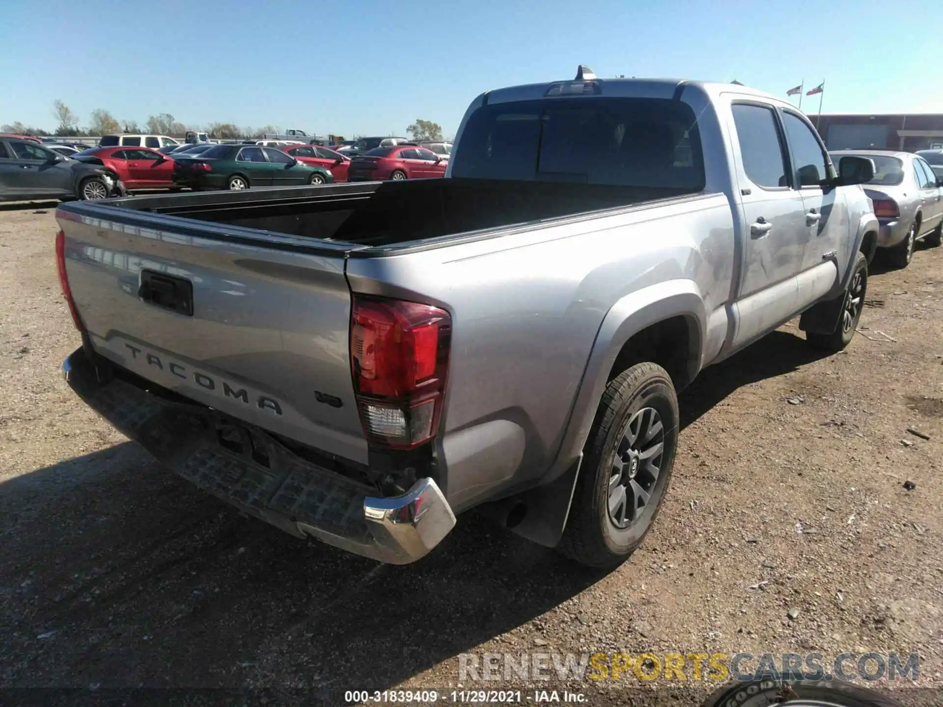 4 Photograph of a damaged car 3TYBZ5DN0MT000802 TOYOTA TACOMA 2WD 2021