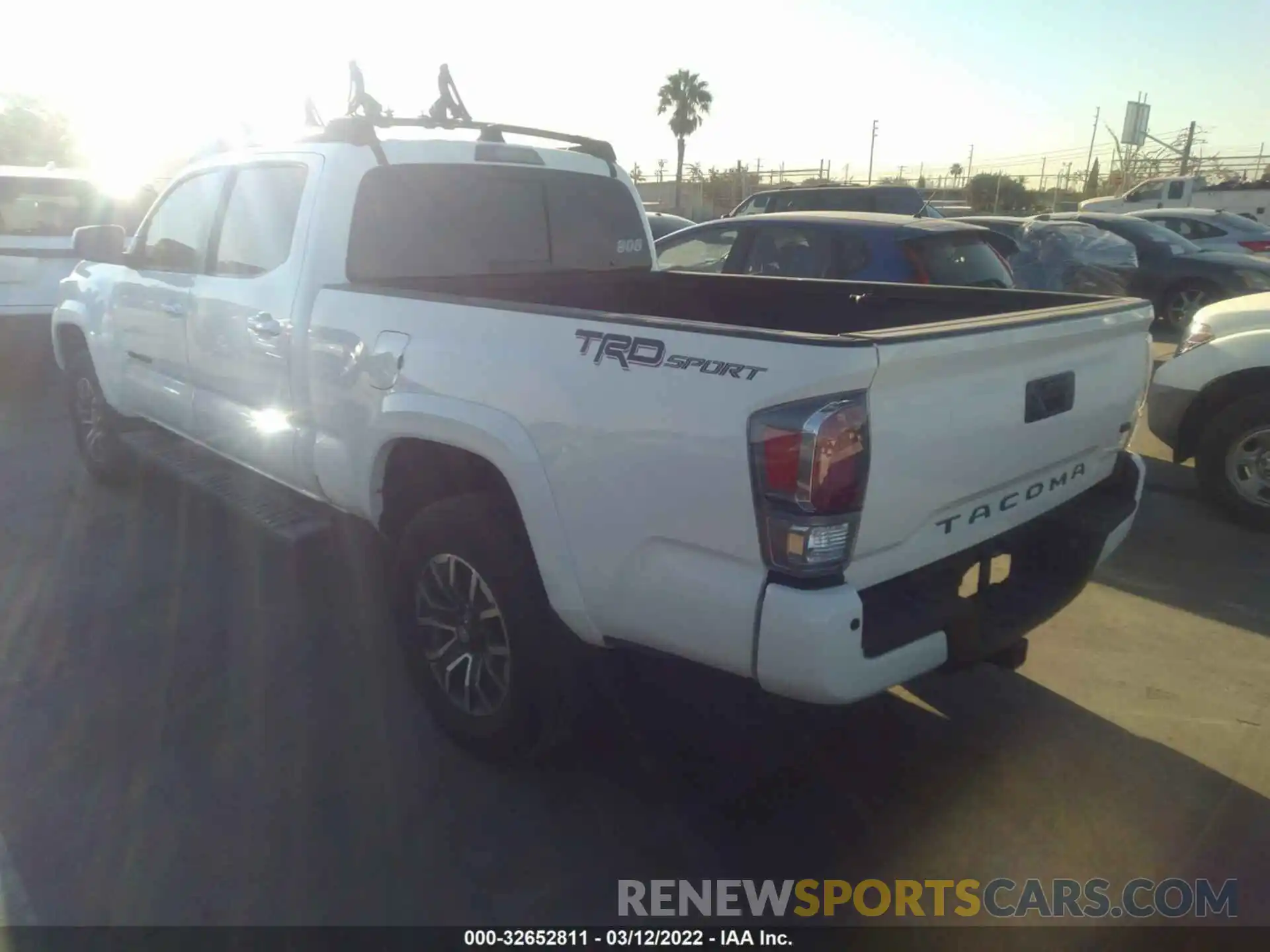 3 Photograph of a damaged car 3TYBZ5DN1MT000405 TOYOTA TACOMA 2WD 2021