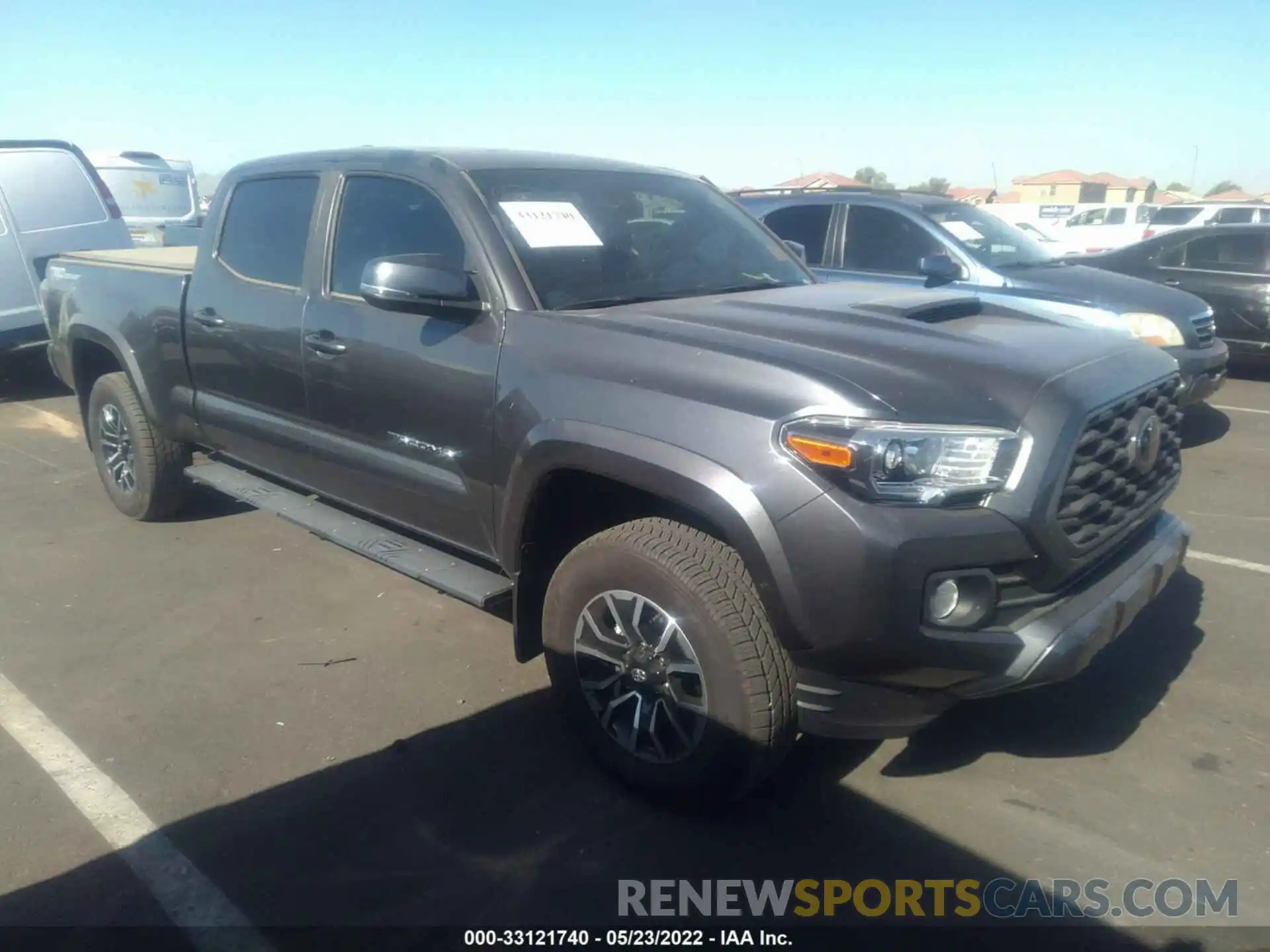 1 Photograph of a damaged car 3TYBZ5DN4MT000639 TOYOTA TACOMA 2WD 2021