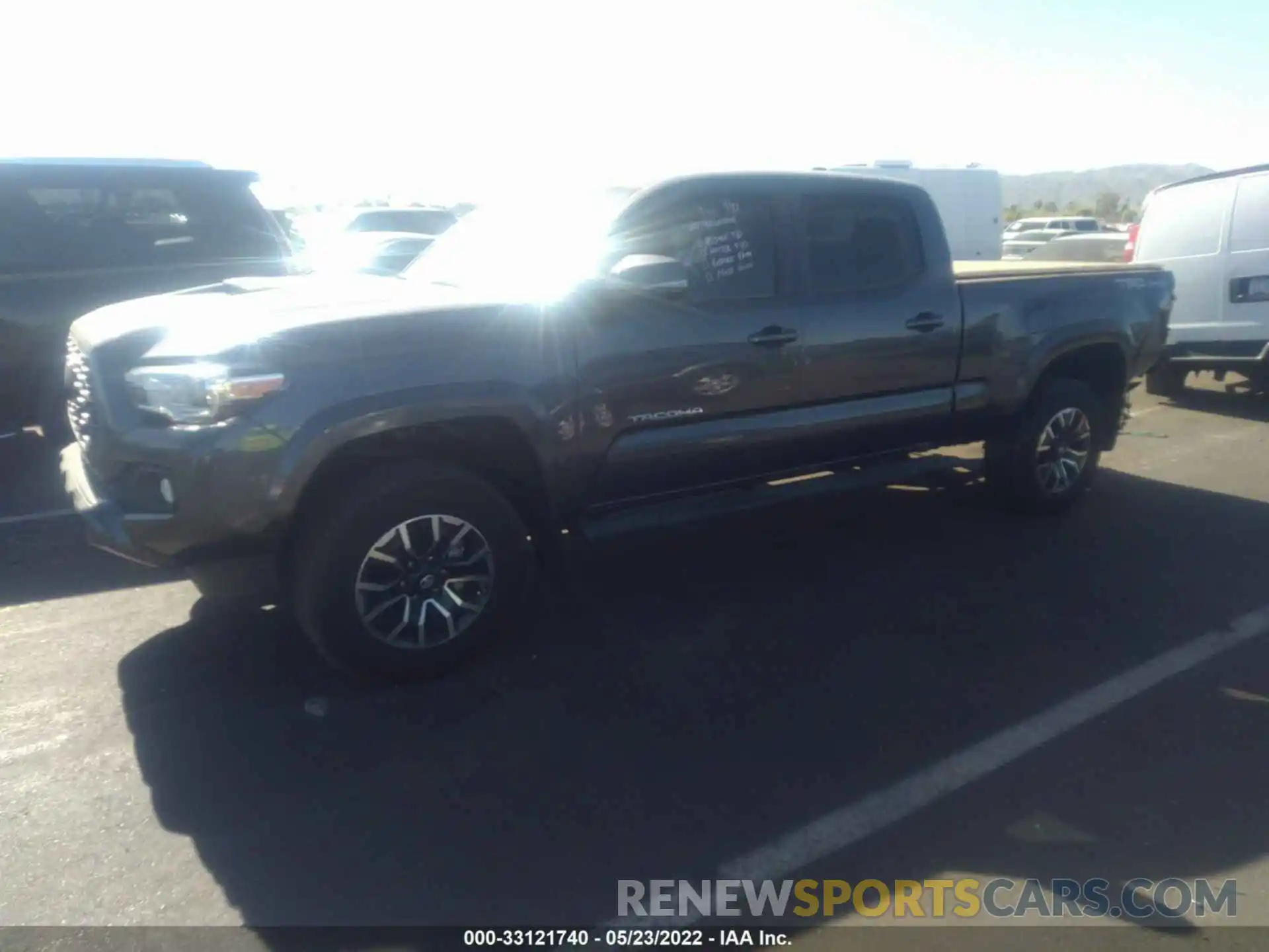 2 Photograph of a damaged car 3TYBZ5DN4MT000639 TOYOTA TACOMA 2WD 2021