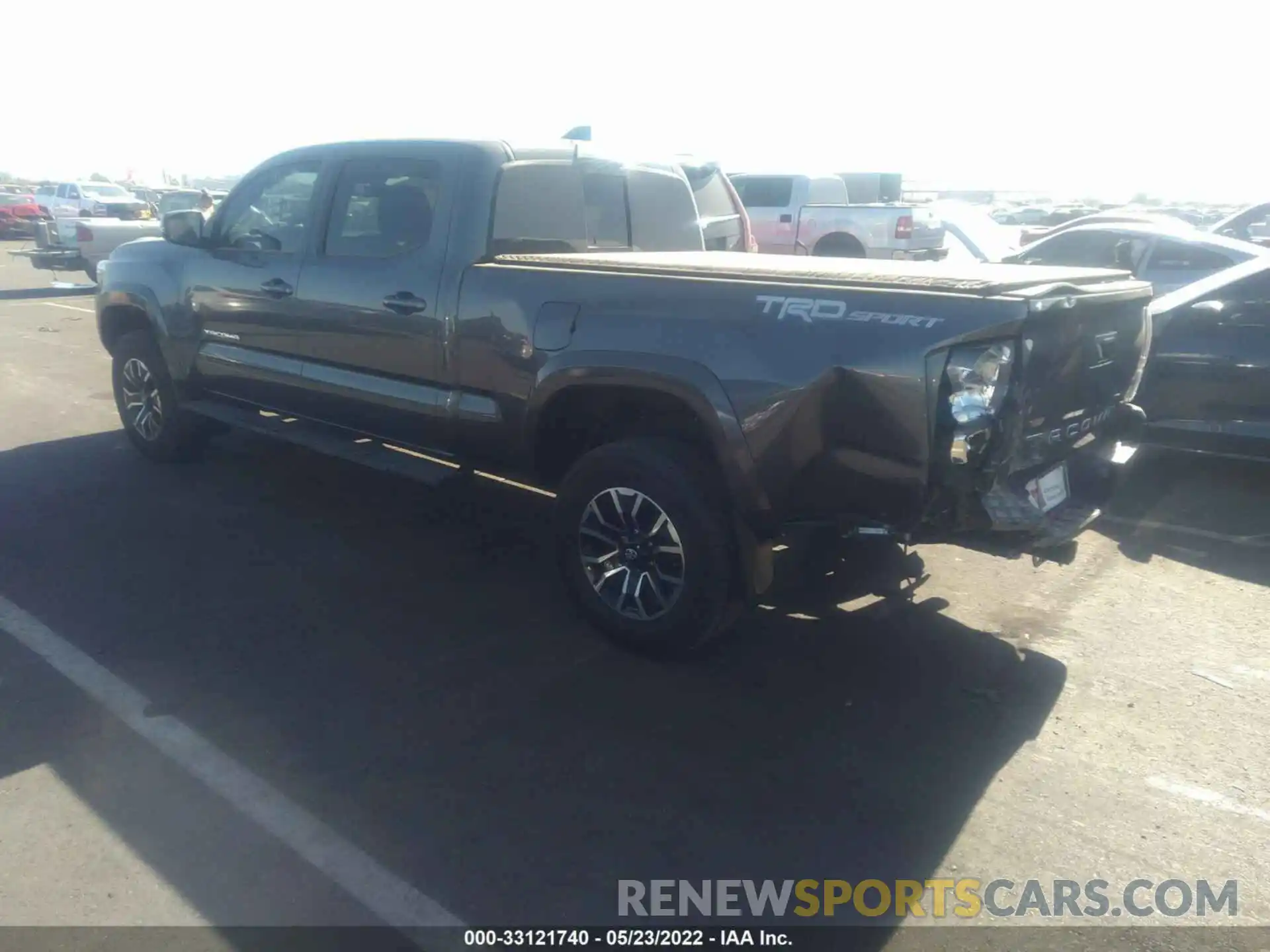 3 Photograph of a damaged car 3TYBZ5DN4MT000639 TOYOTA TACOMA 2WD 2021