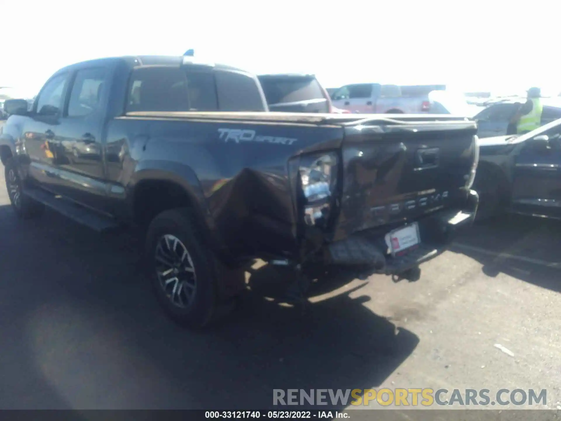 6 Photograph of a damaged car 3TYBZ5DN4MT000639 TOYOTA TACOMA 2WD 2021