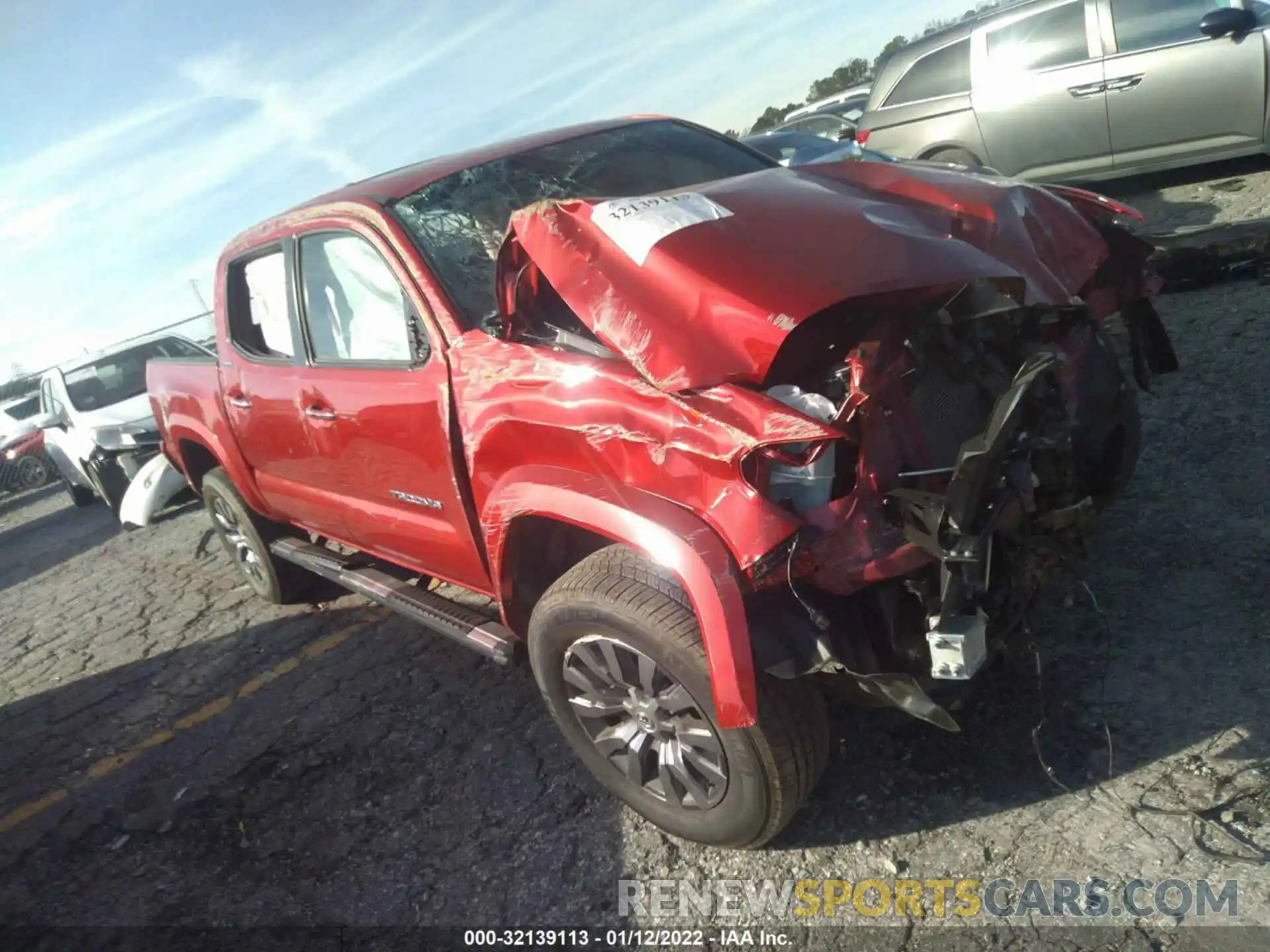 1 Photograph of a damaged car 3TYEZ5CN4MT010621 TOYOTA TACOMA 2WD 2021