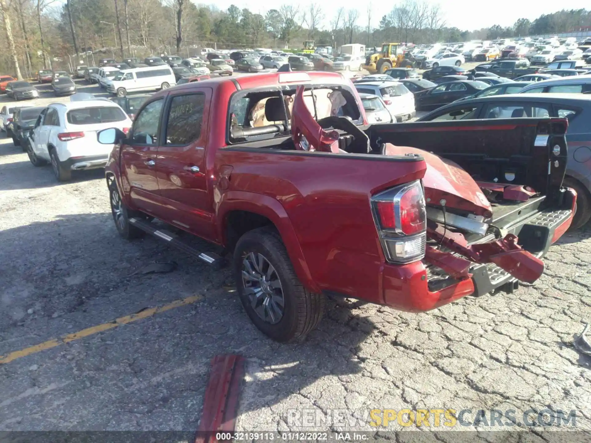 3 Photograph of a damaged car 3TYEZ5CN4MT010621 TOYOTA TACOMA 2WD 2021