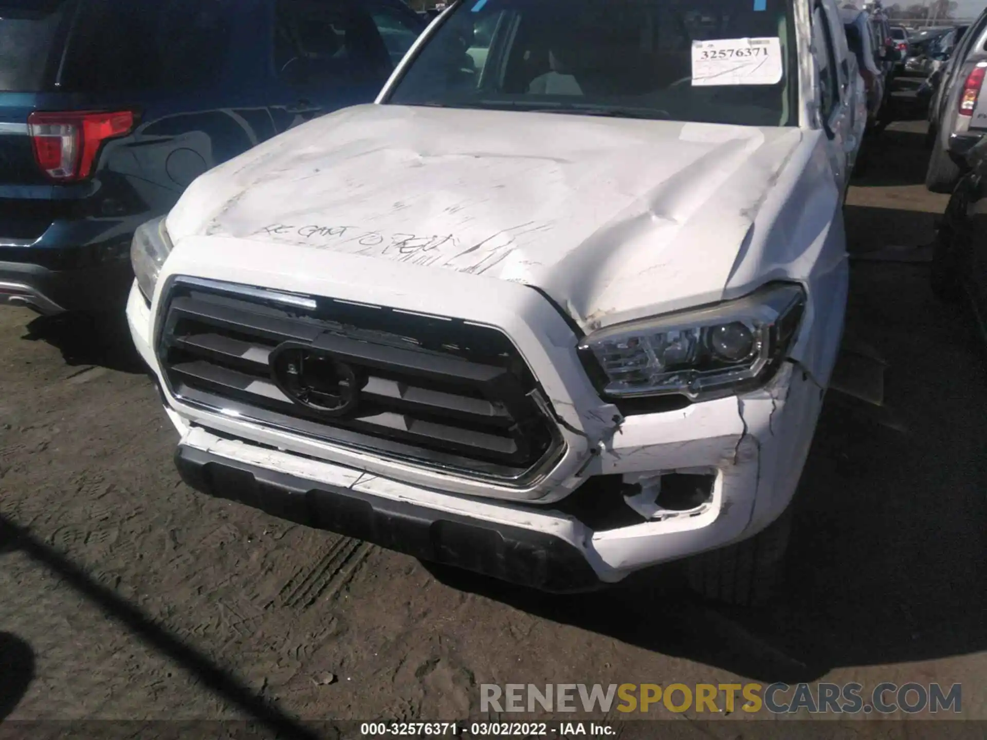 6 Photograph of a damaged car 3TYRX5GN0MT007538 TOYOTA TACOMA 2WD 2021