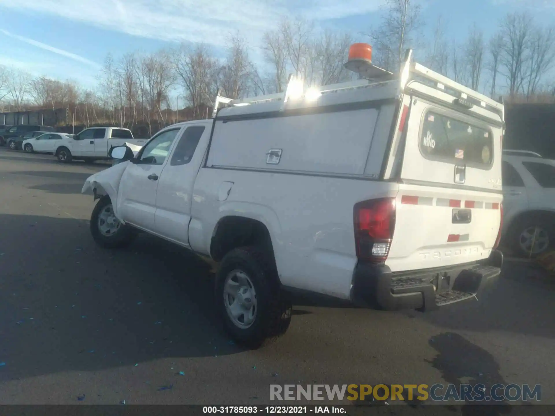 3 Photograph of a damaged car 3TYRX5GN0MT007605 TOYOTA TACOMA 2WD 2021