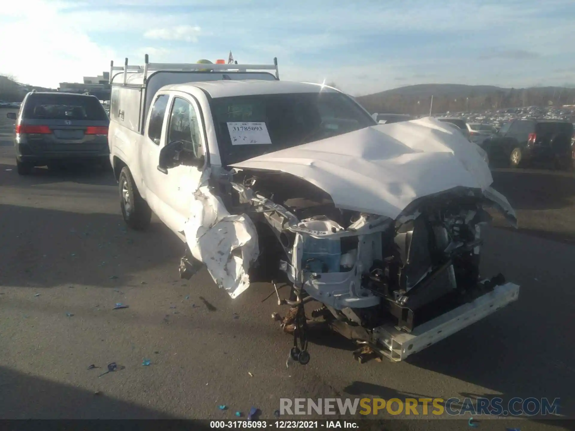 6 Photograph of a damaged car 3TYRX5GN0MT007605 TOYOTA TACOMA 2WD 2021