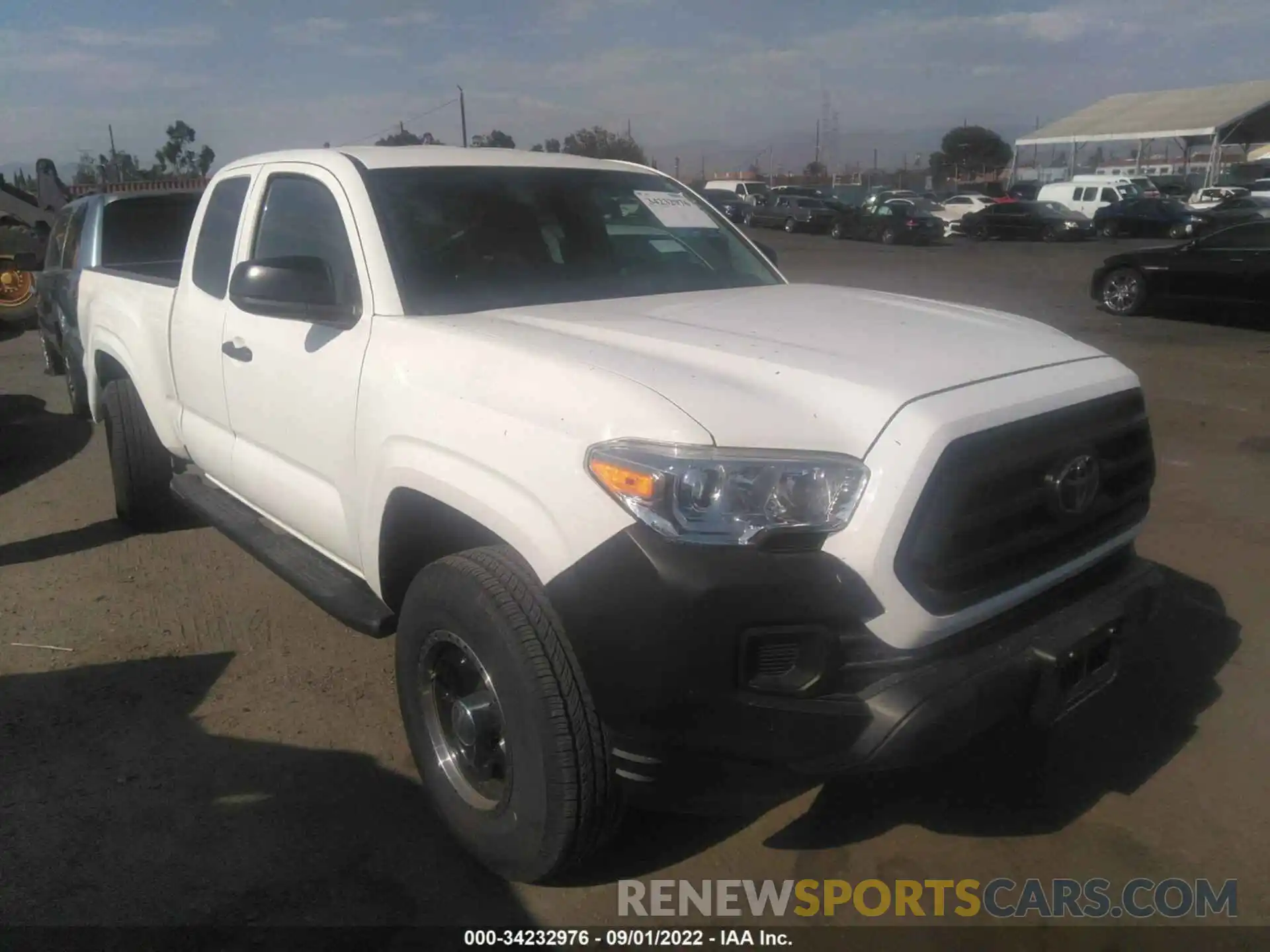 1 Photograph of a damaged car 3TYRX5GN0MT029877 TOYOTA TACOMA 2WD 2021