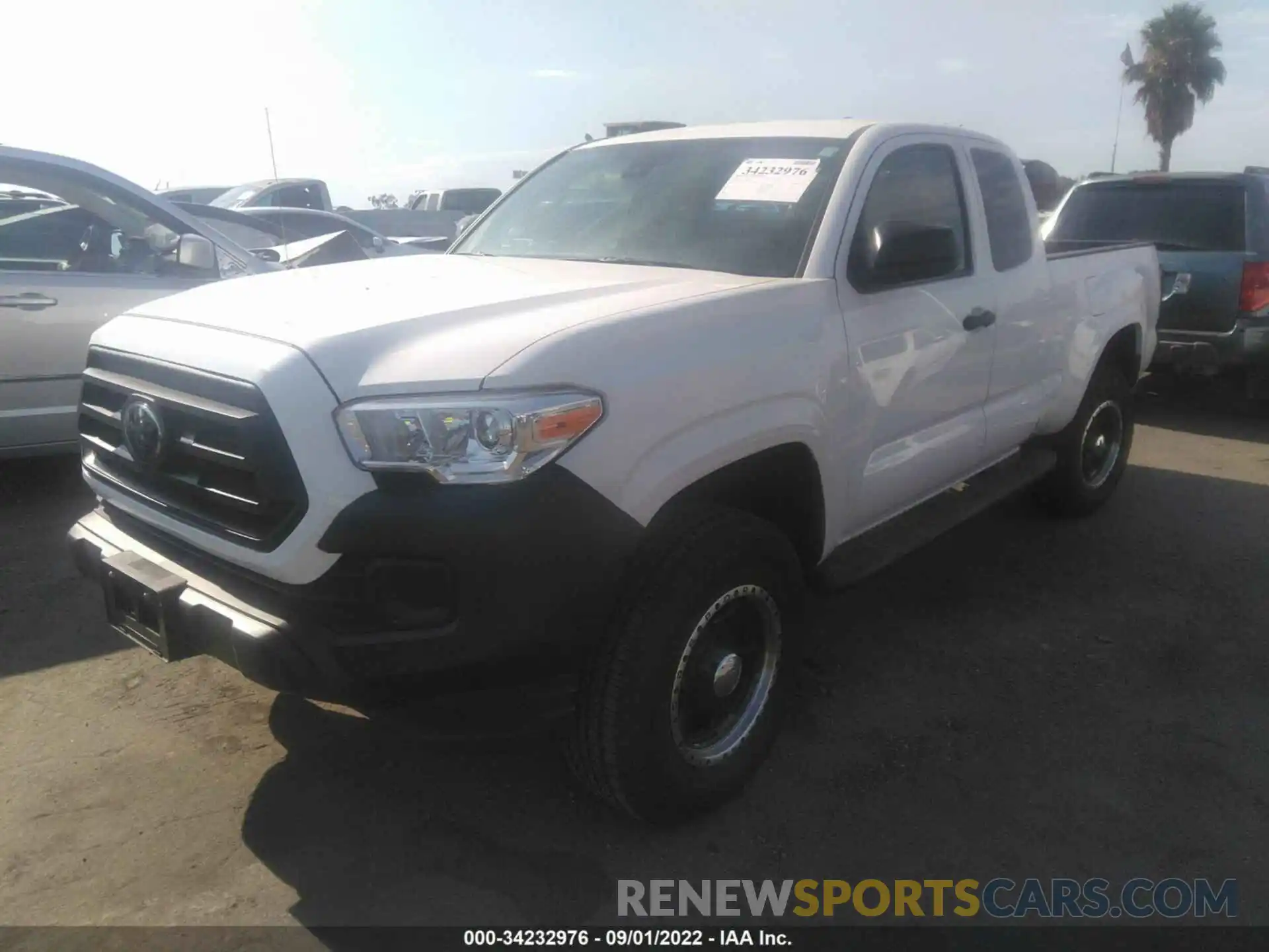 2 Photograph of a damaged car 3TYRX5GN0MT029877 TOYOTA TACOMA 2WD 2021