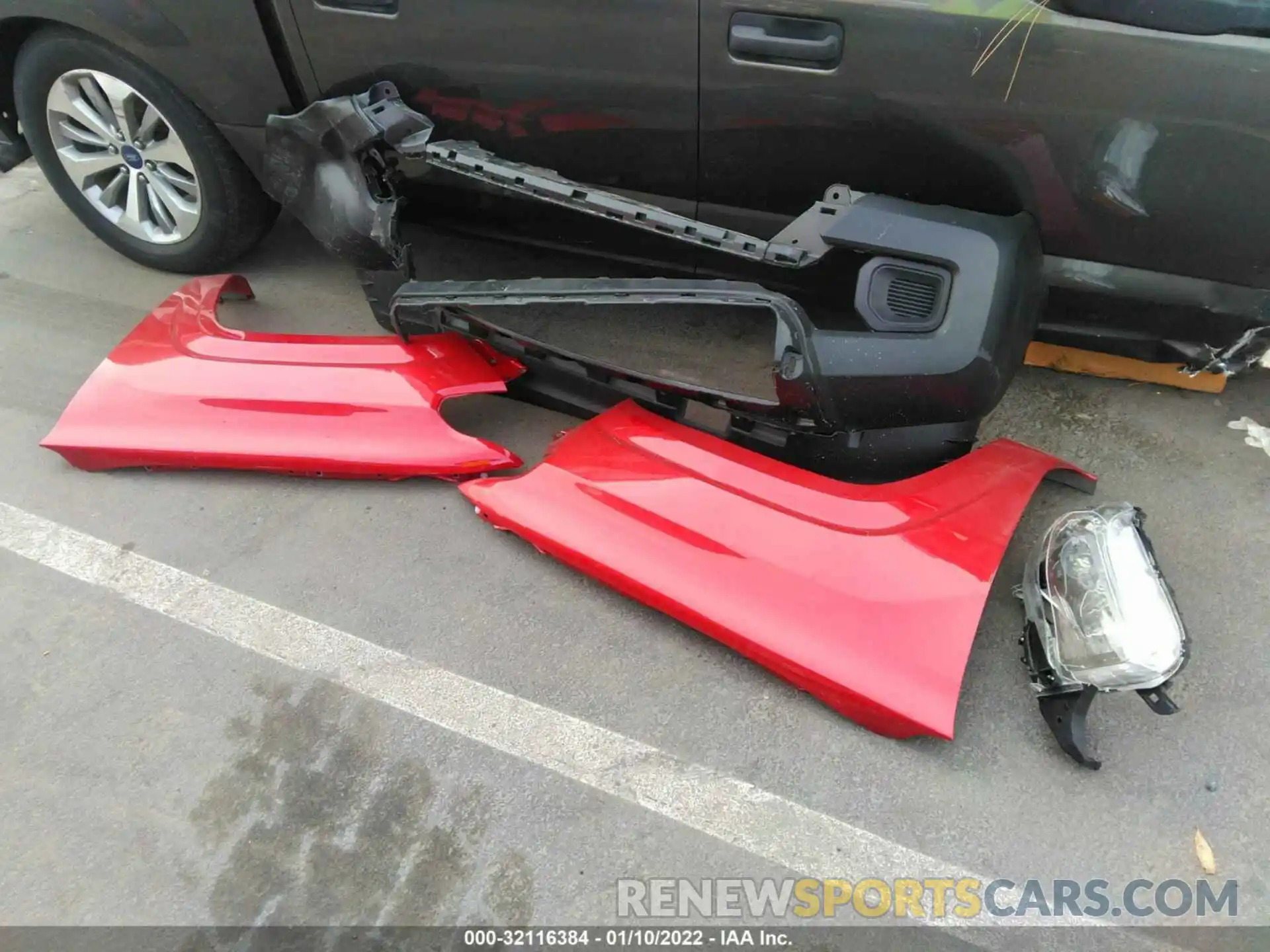 12 Photograph of a damaged car 3TYRX5GN0MT030401 TOYOTA TACOMA 2WD 2021