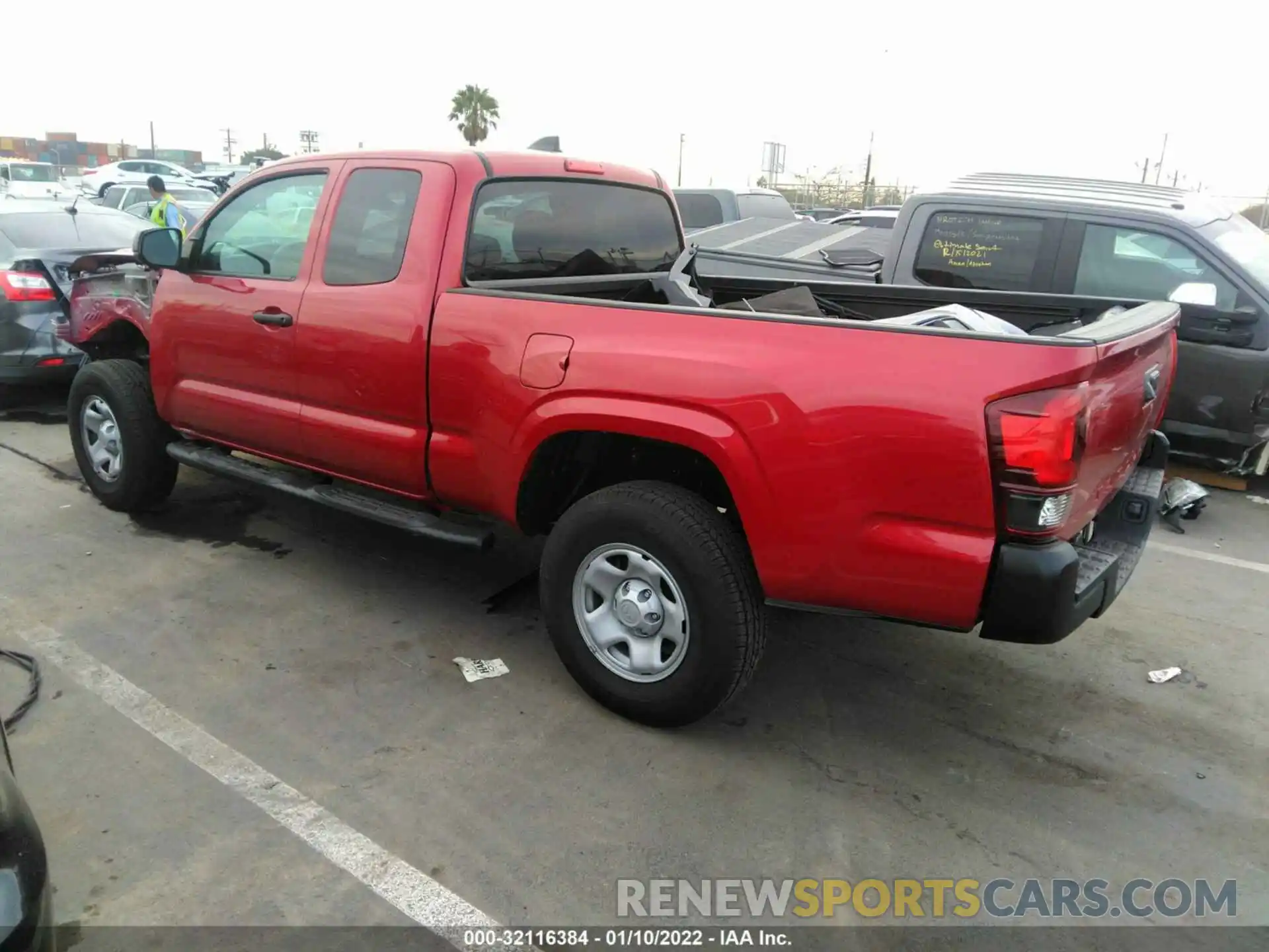 3 Photograph of a damaged car 3TYRX5GN0MT030401 TOYOTA TACOMA 2WD 2021