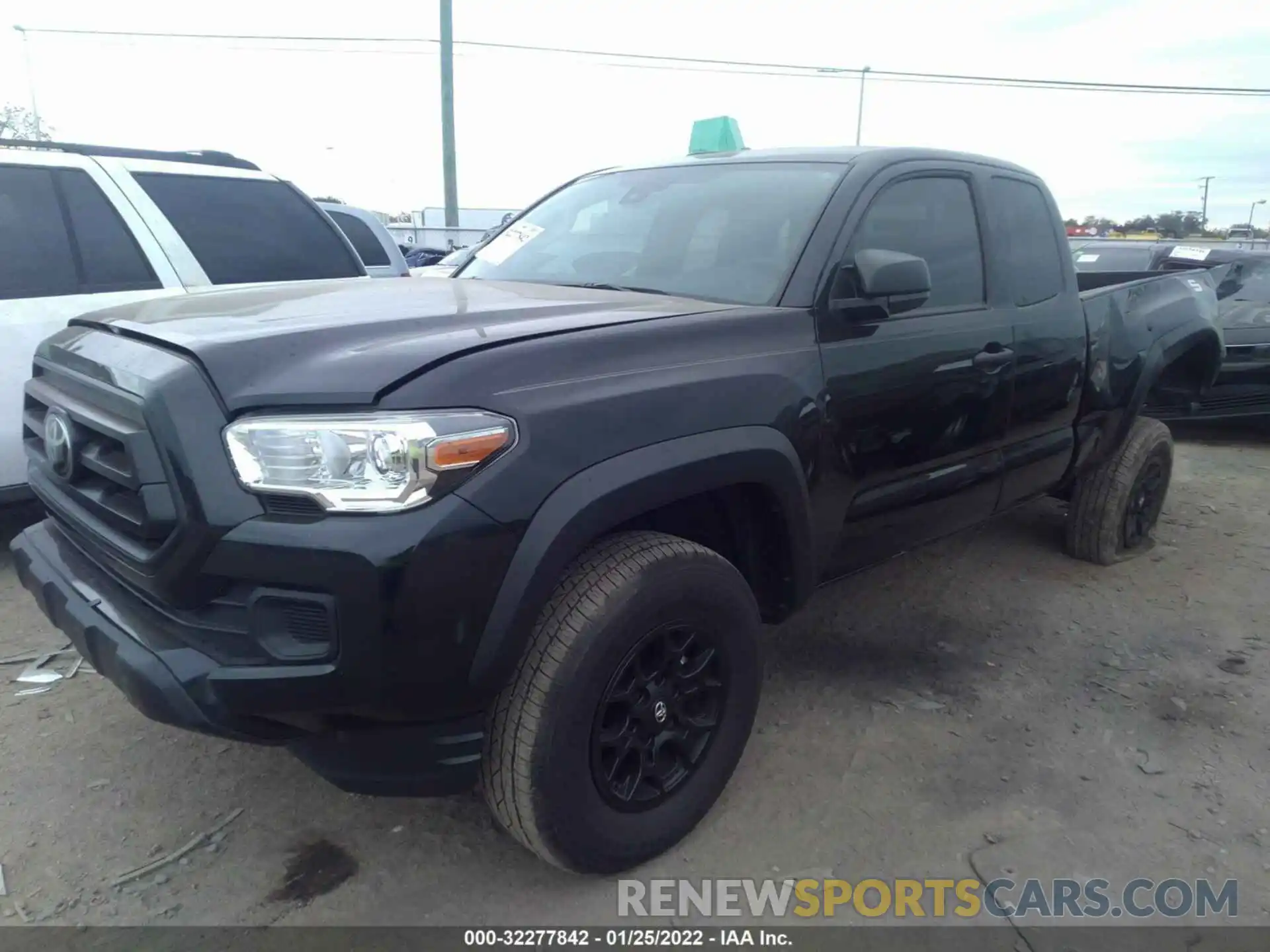 2 Фотография поврежденного автомобиля 3TYRX5GN1MT006320 TOYOTA TACOMA 2WD 2021