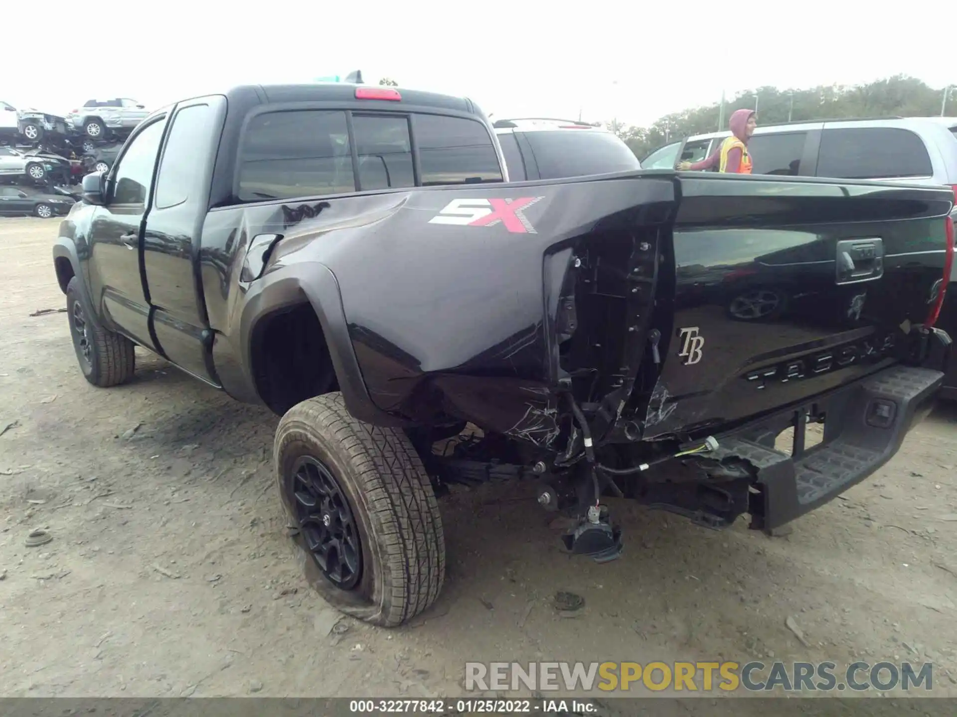 3 Photograph of a damaged car 3TYRX5GN1MT006320 TOYOTA TACOMA 2WD 2021